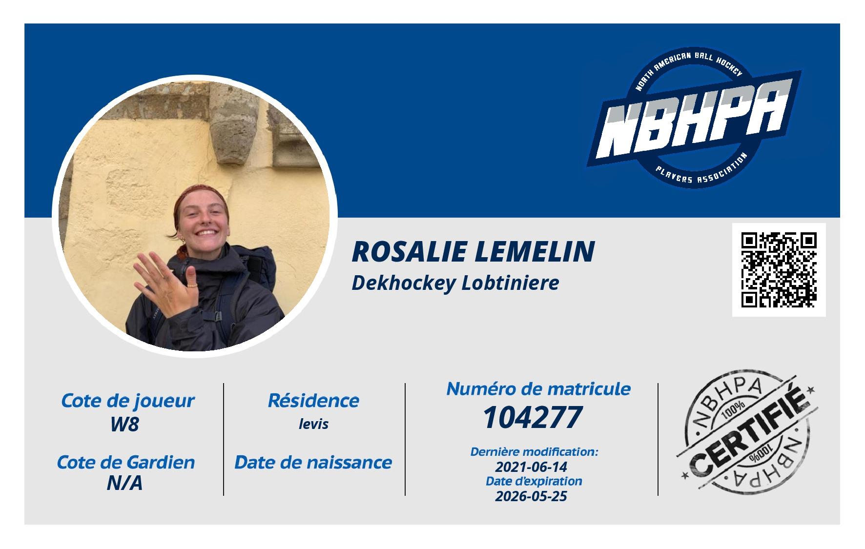 Rosalie Lemelin