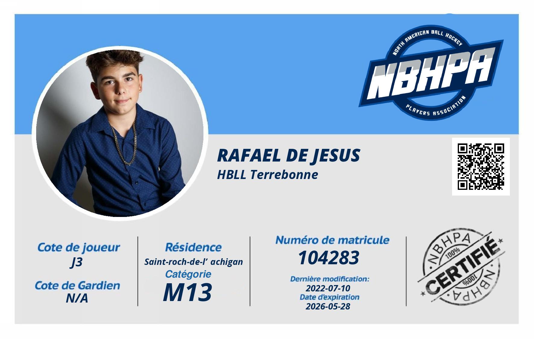 Rafael De Jesus 