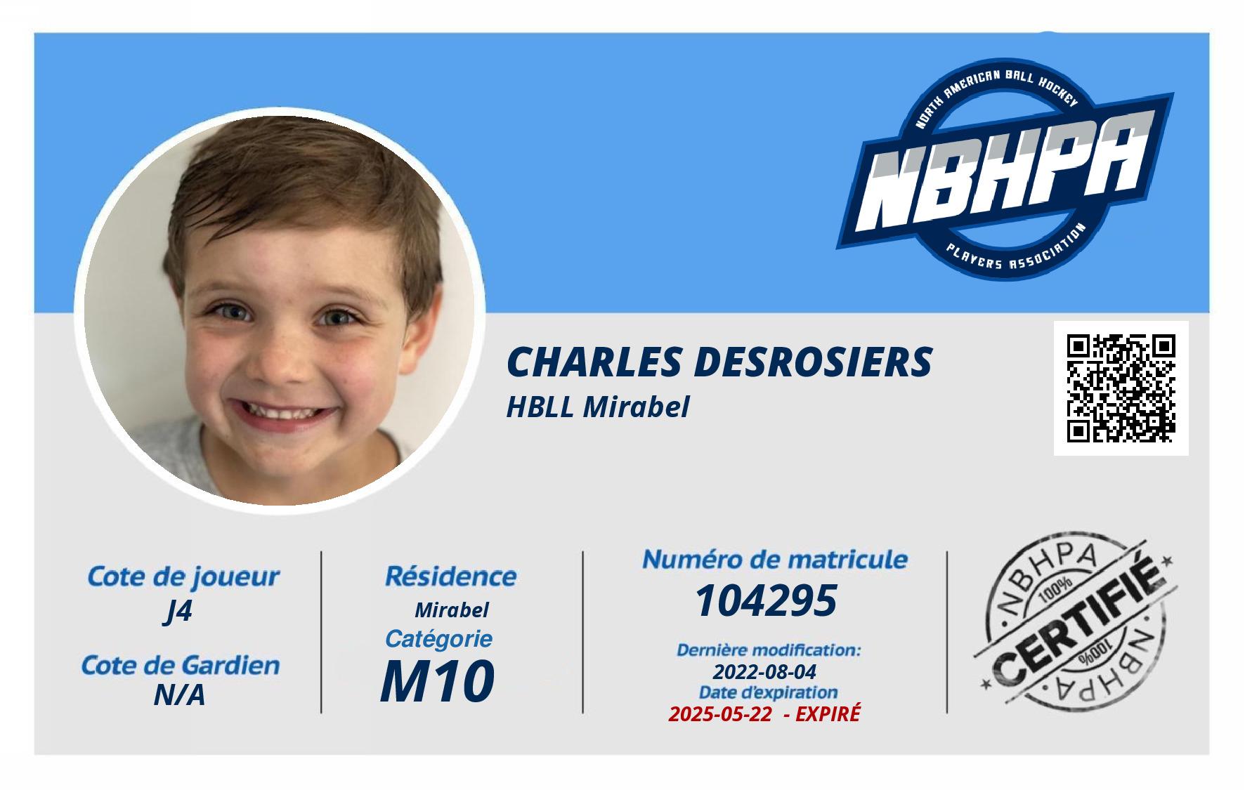 Charles Desrosiers