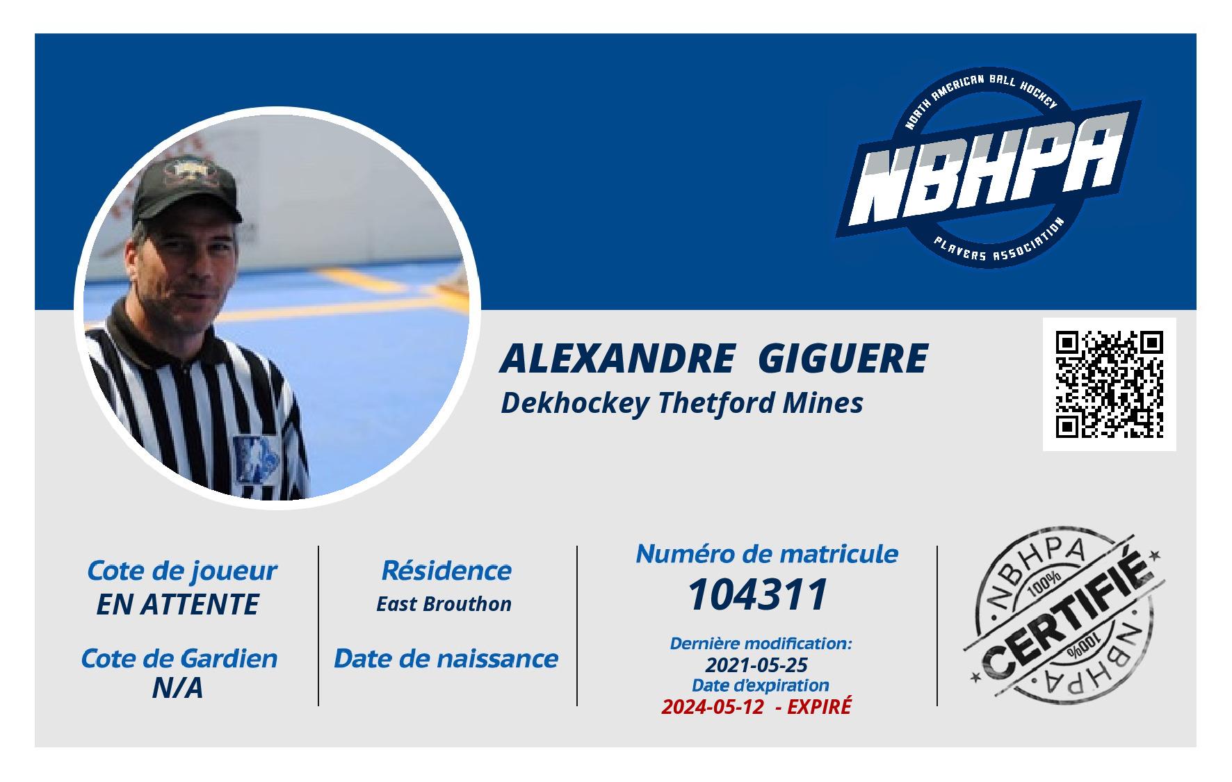 Alexandre  Giguere 