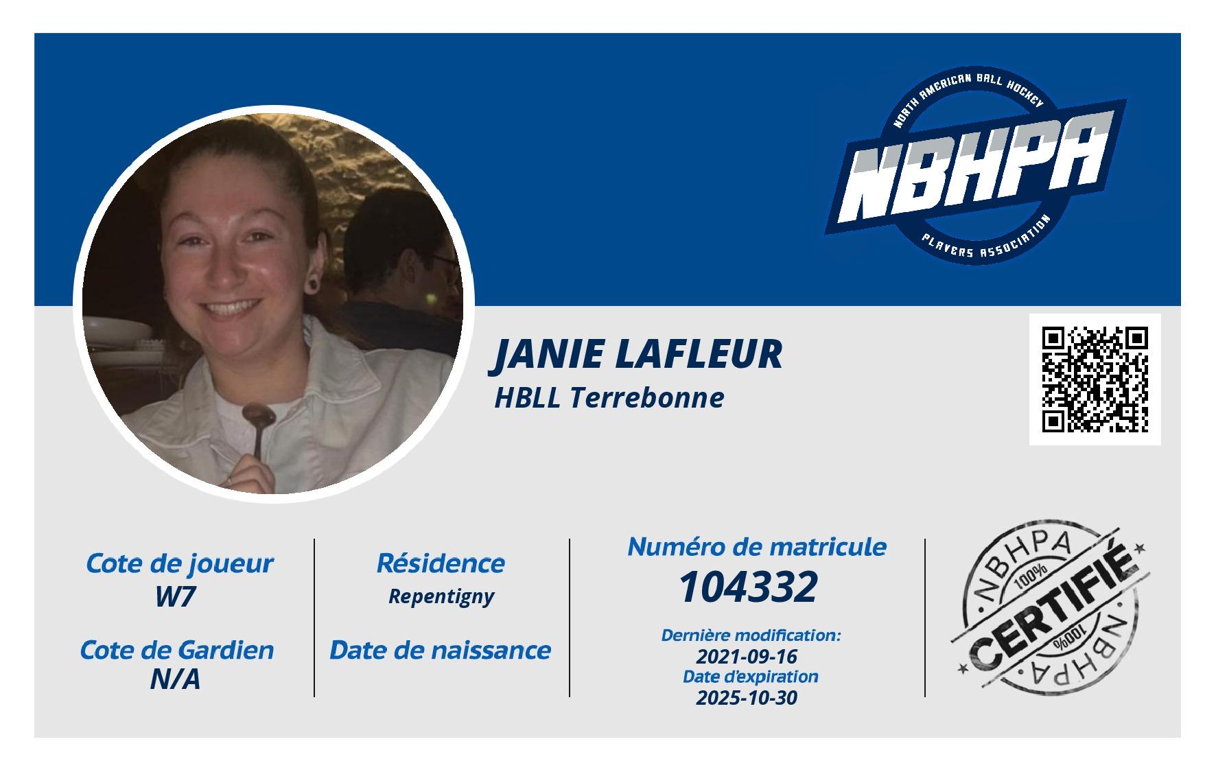 Janie Lafleur
