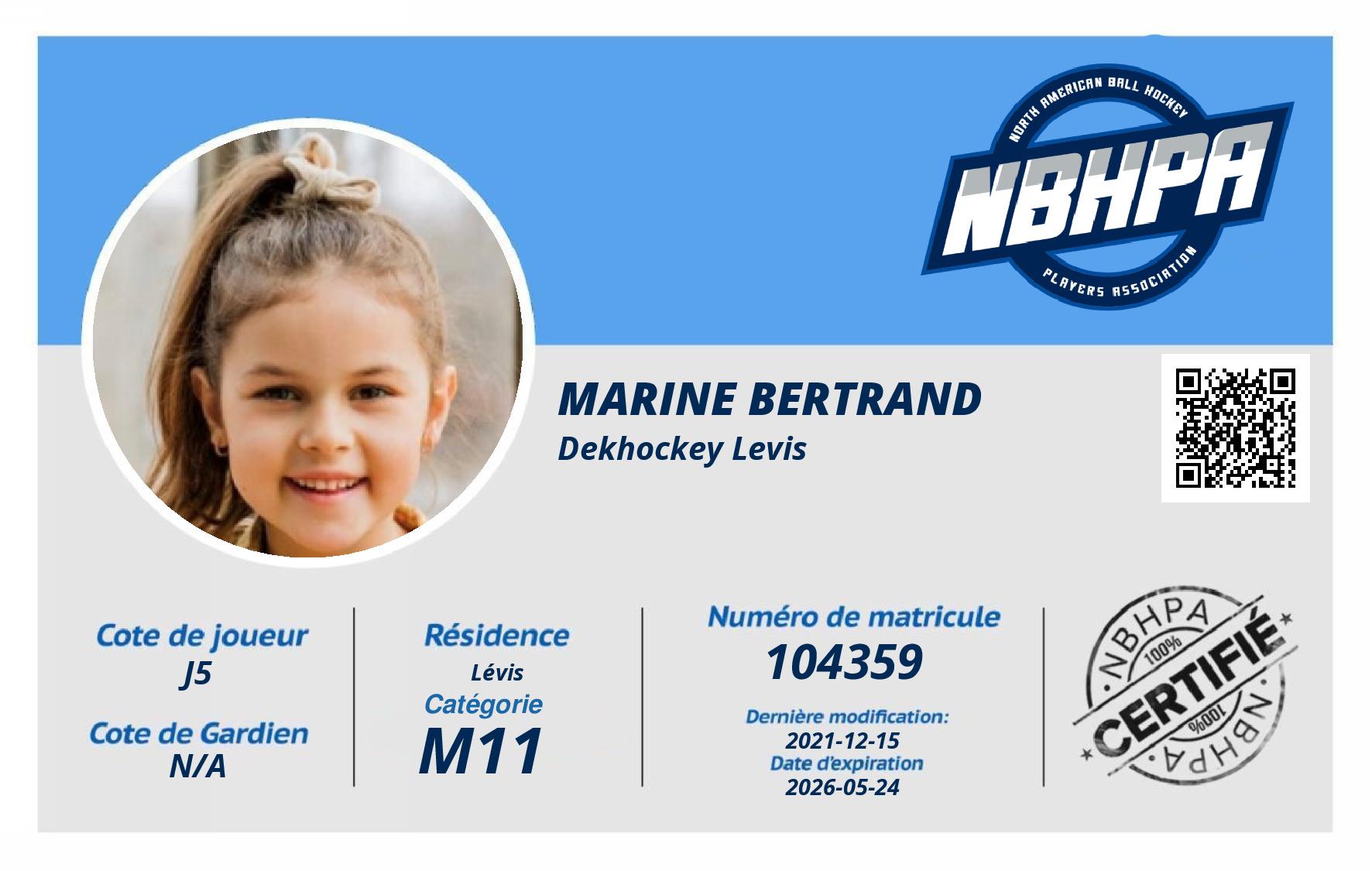 Marine Bertrand