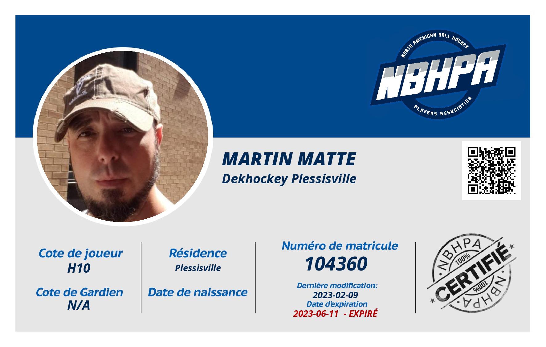 Martin Matte