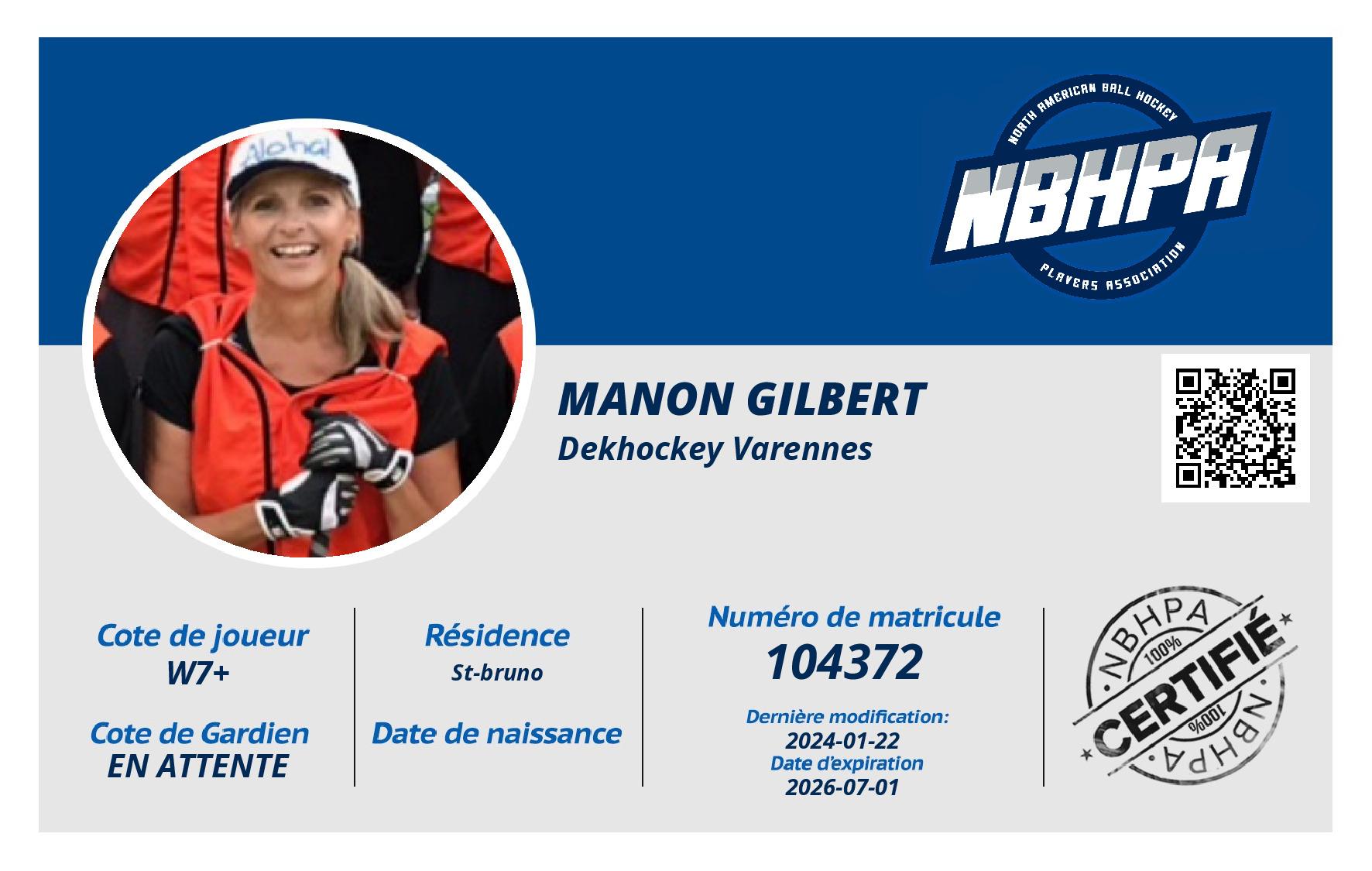 Manon Gilbert