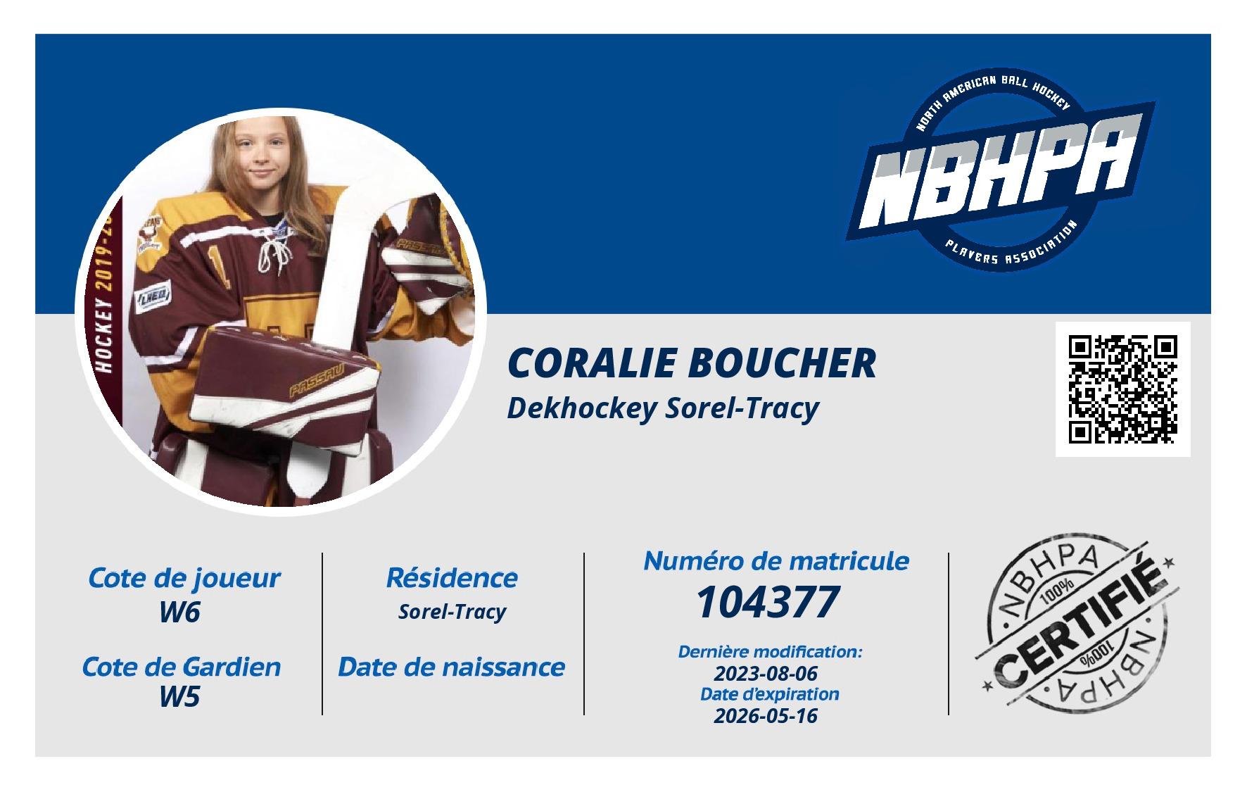 Coralie Boucher 