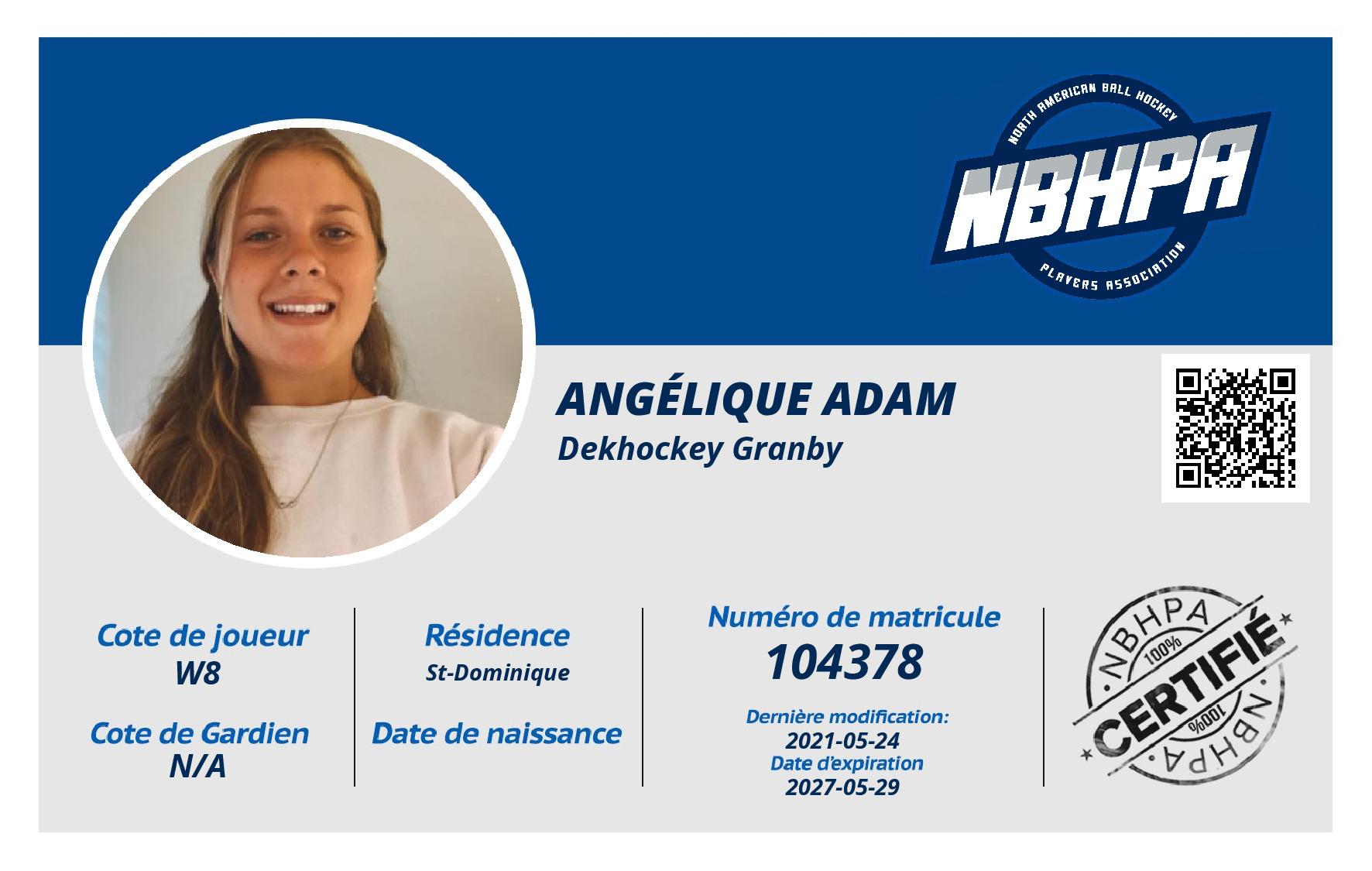 Angélique Adam 