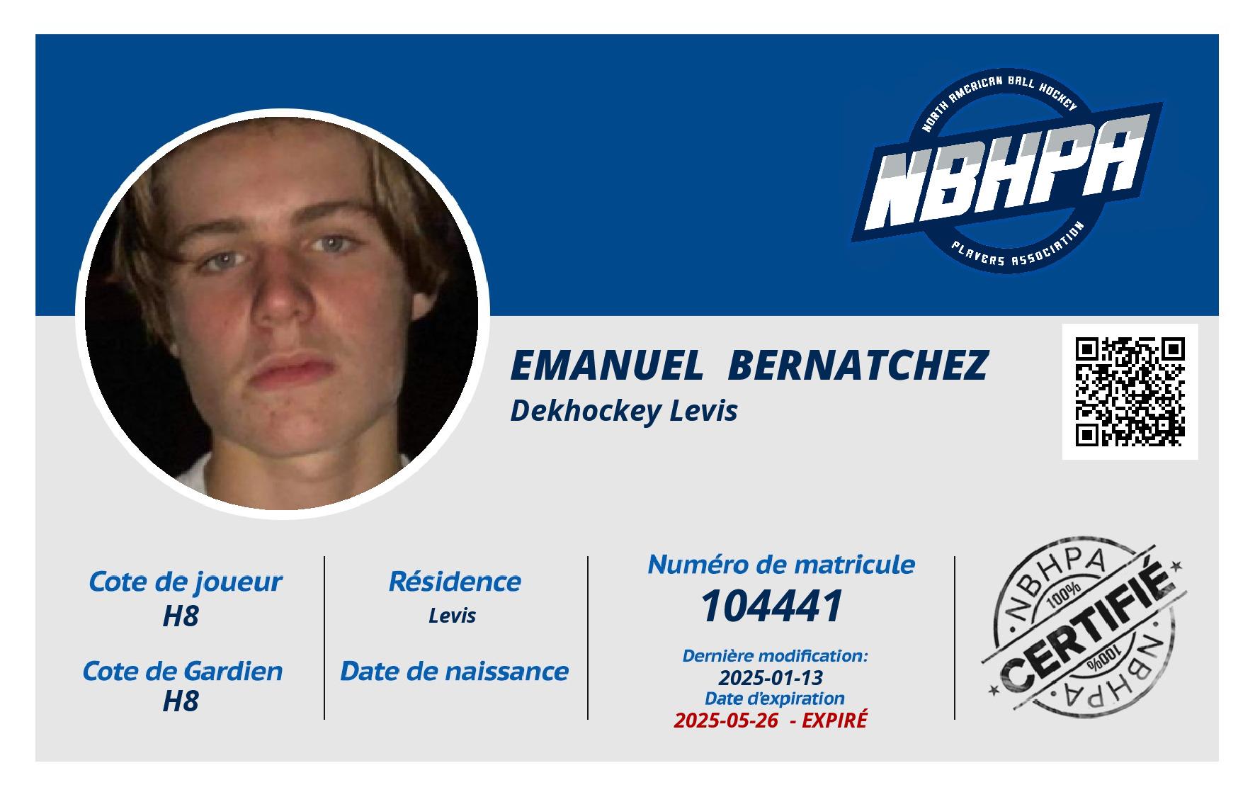 Emanuel  Bernatchez