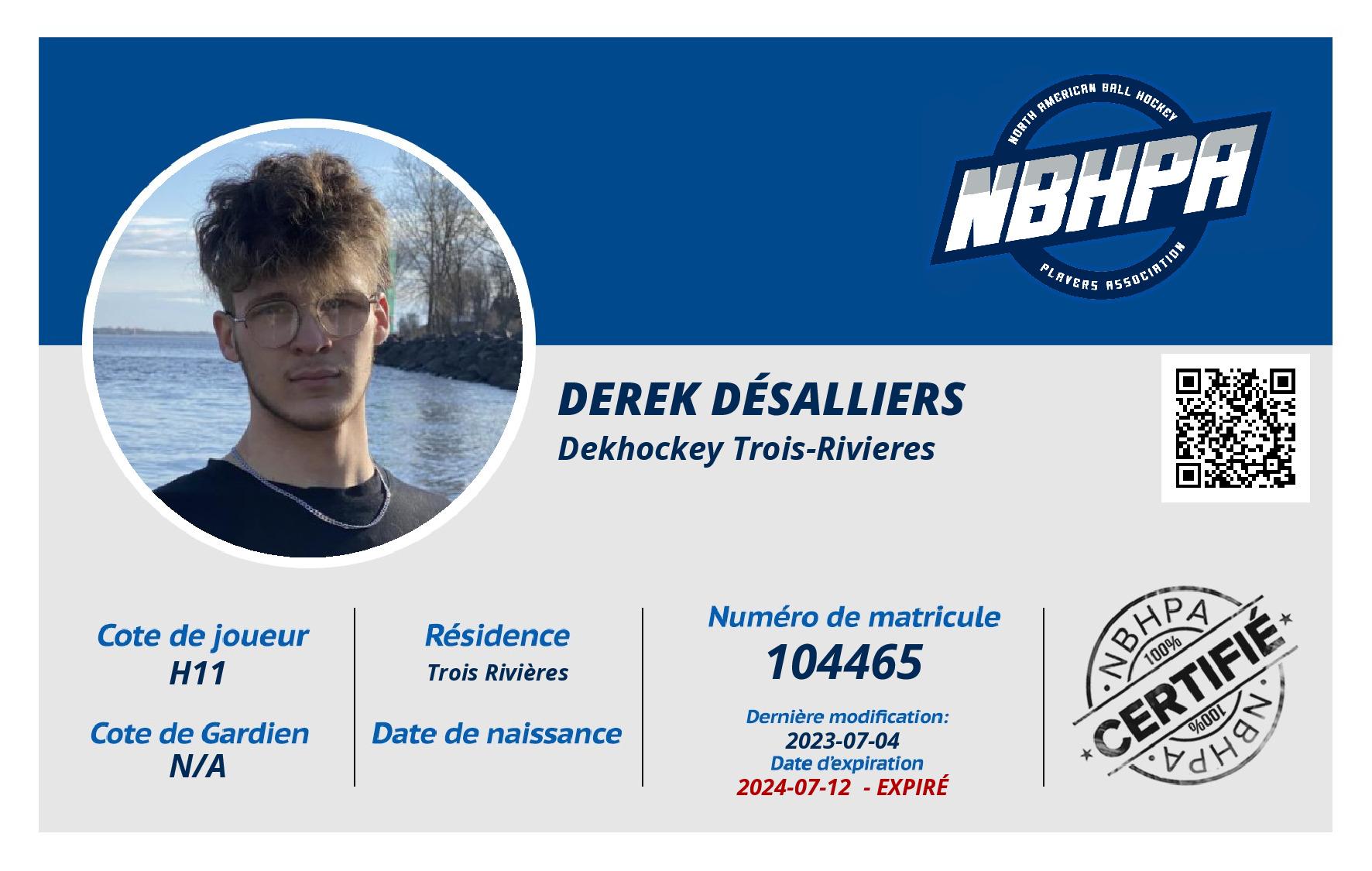 Derek Désalliers