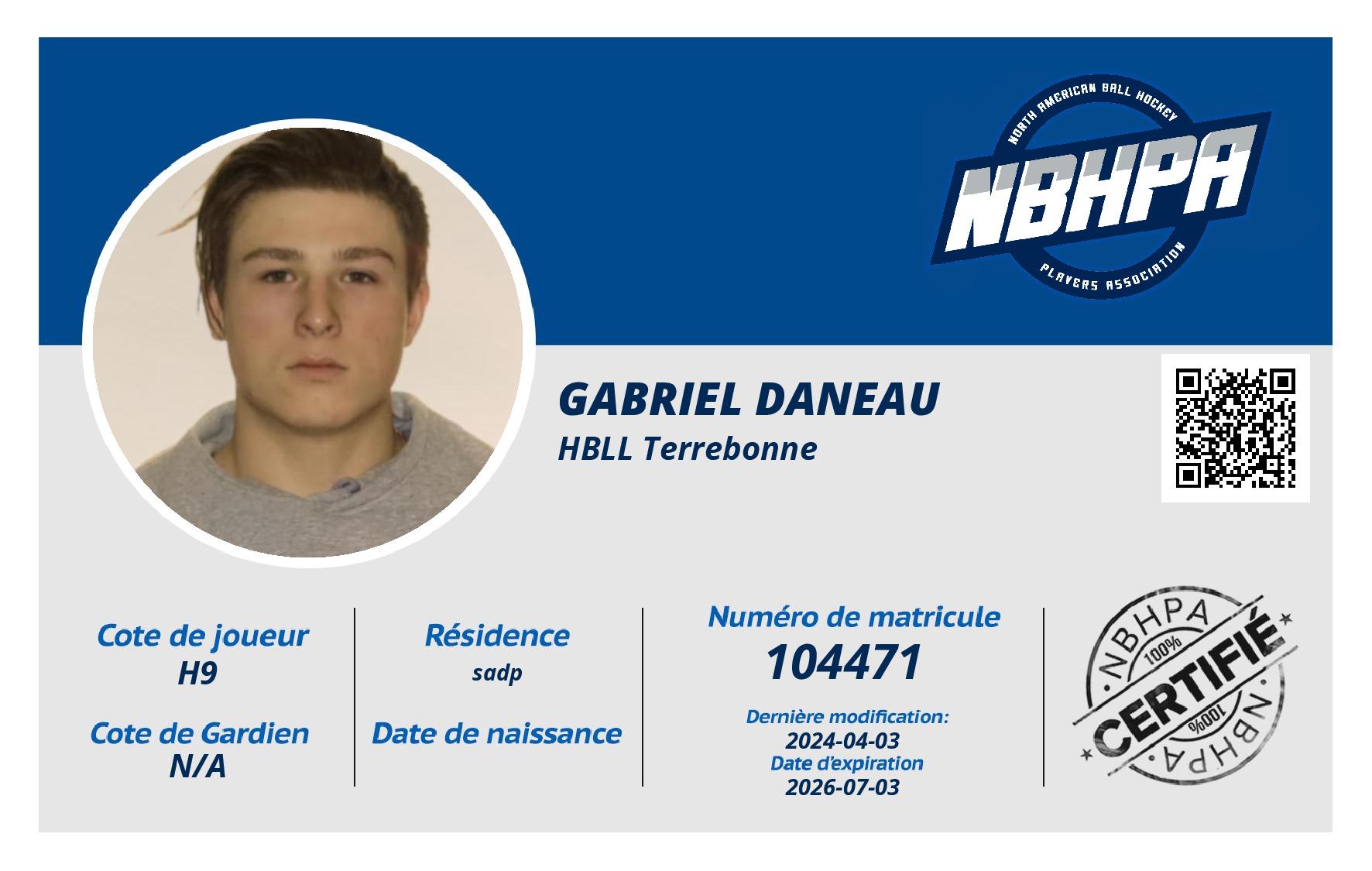Gabriel Daneau