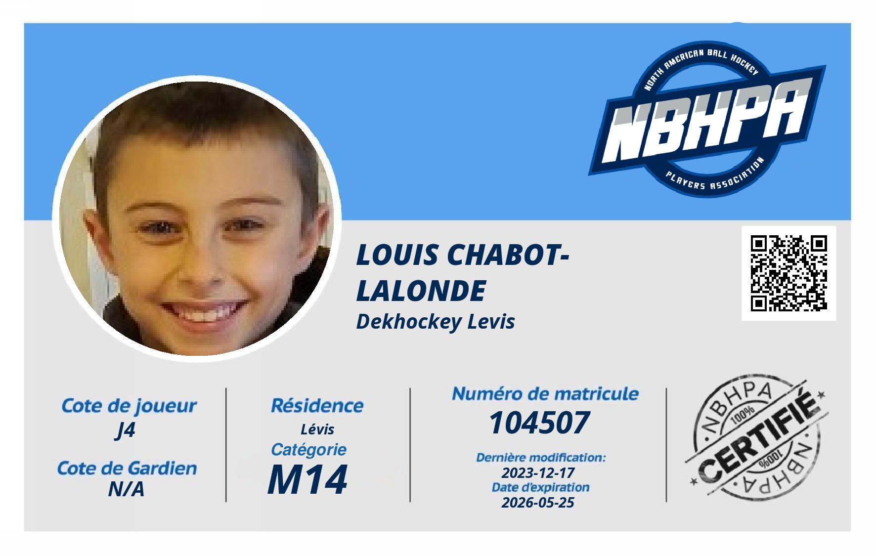 Louis Chabot-Lalonde