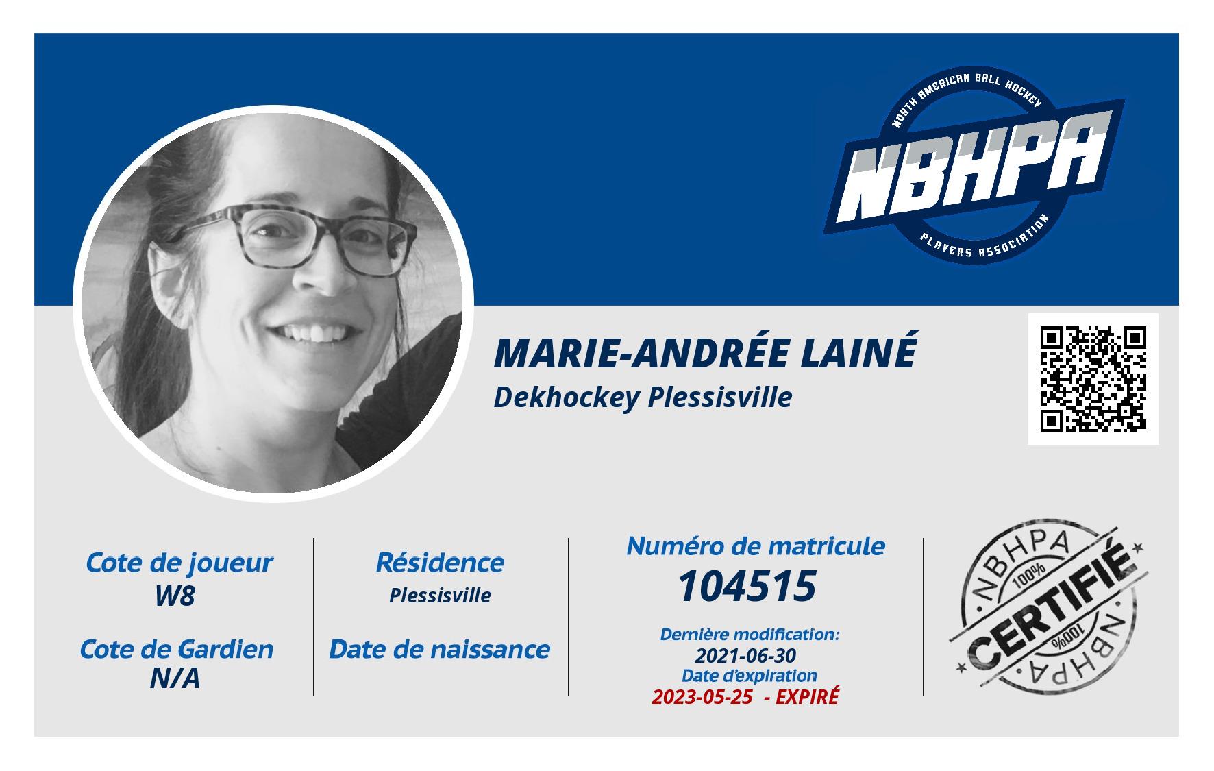 Marie-Andrée Lainé