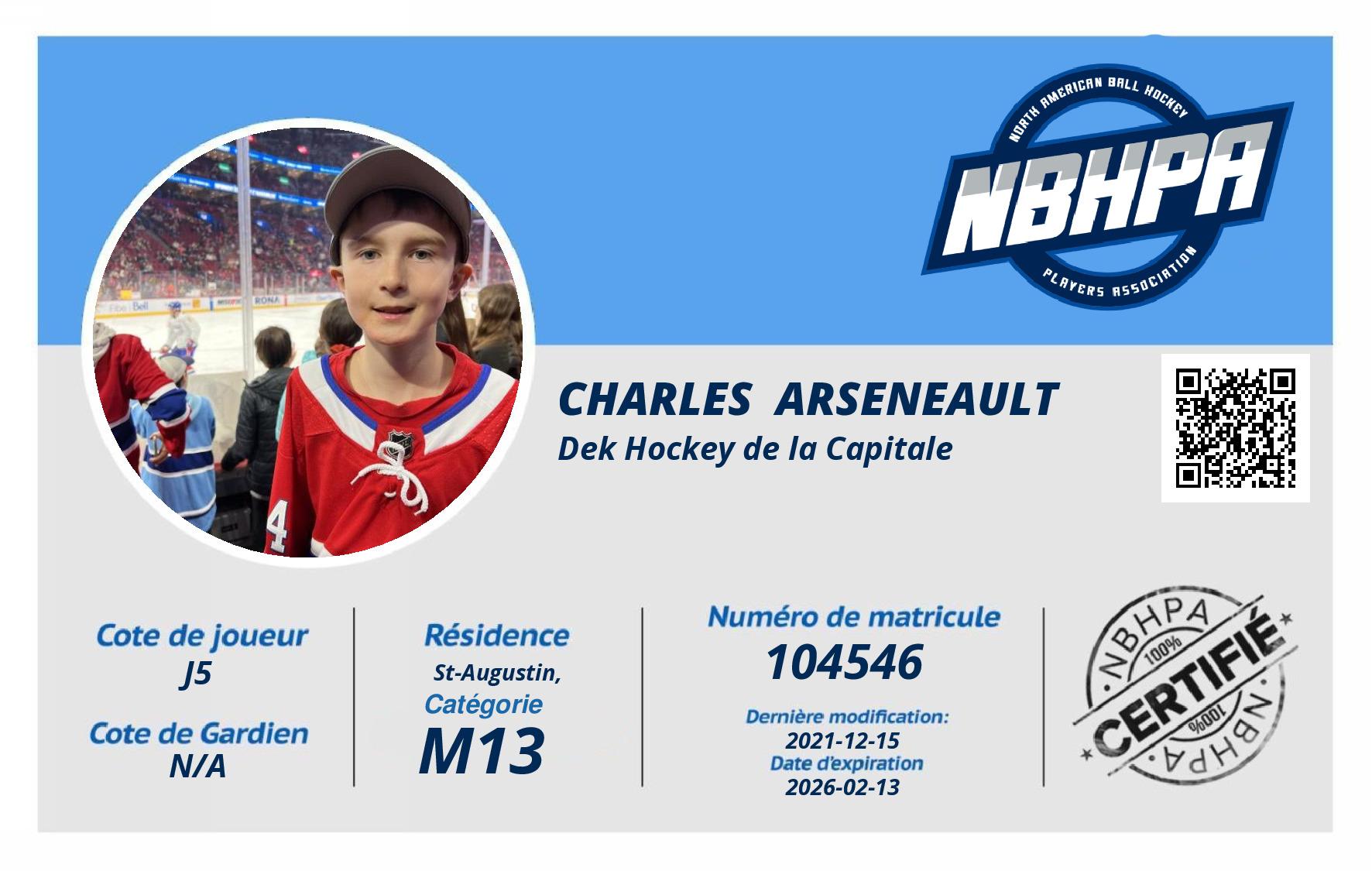 Charles  Arseneault