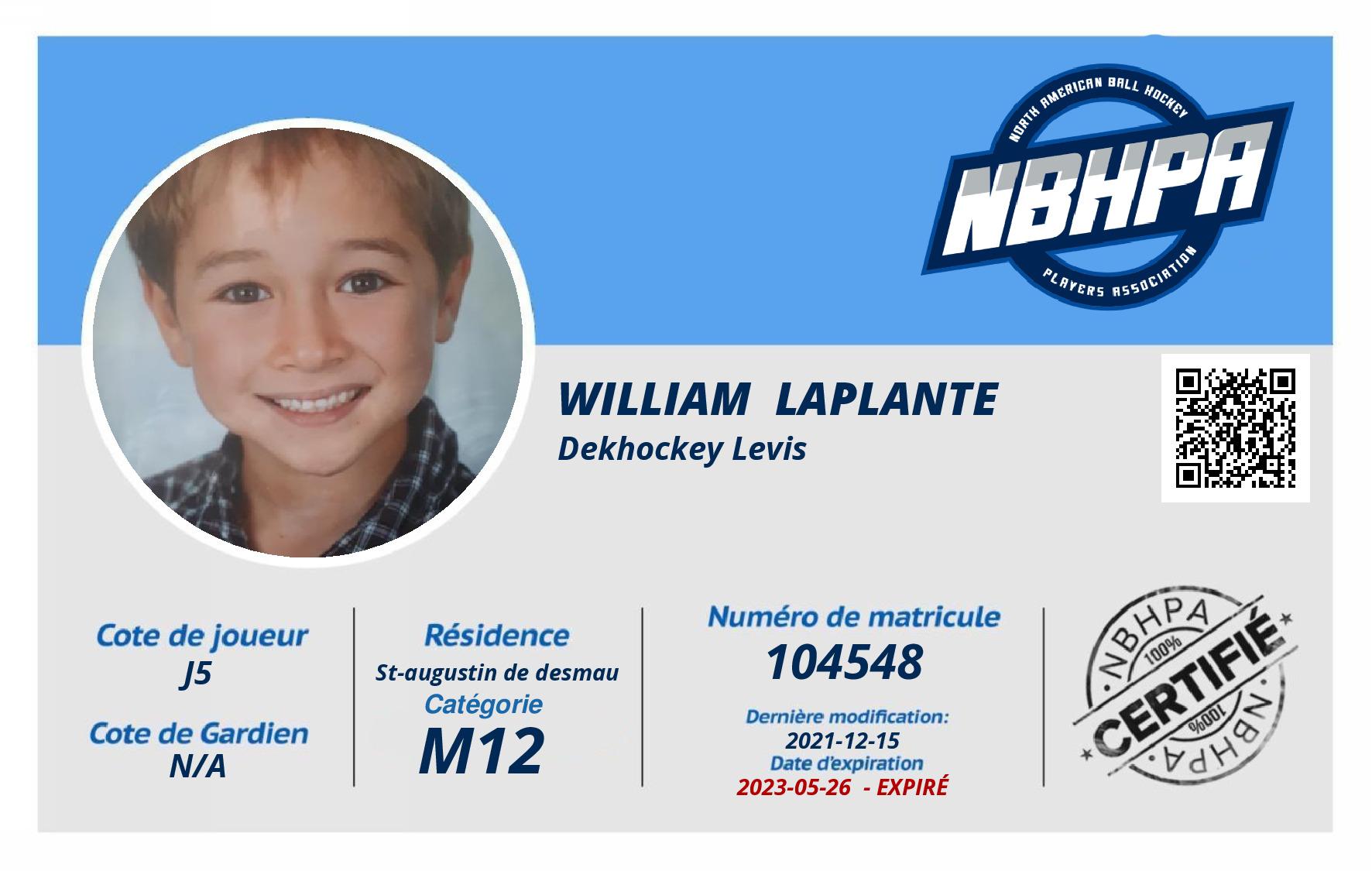 William  Laplante