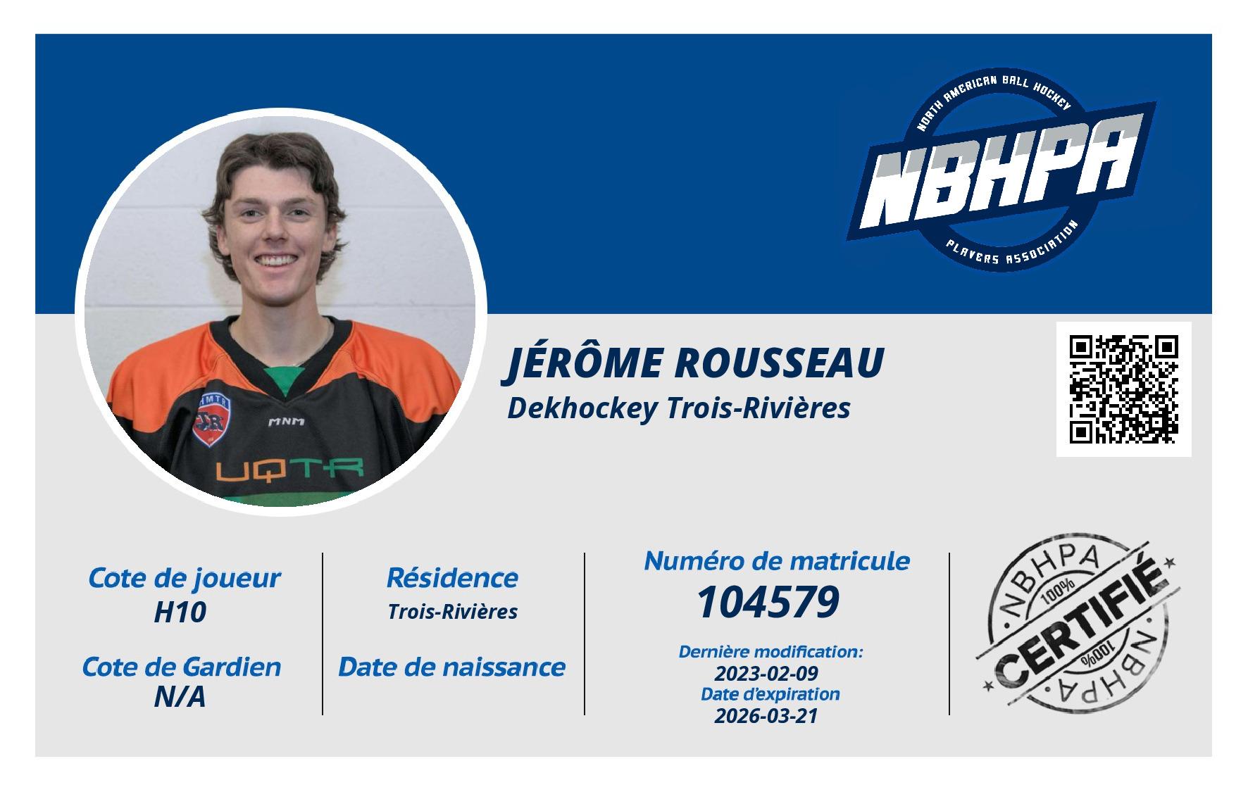 Jérôme Rousseau