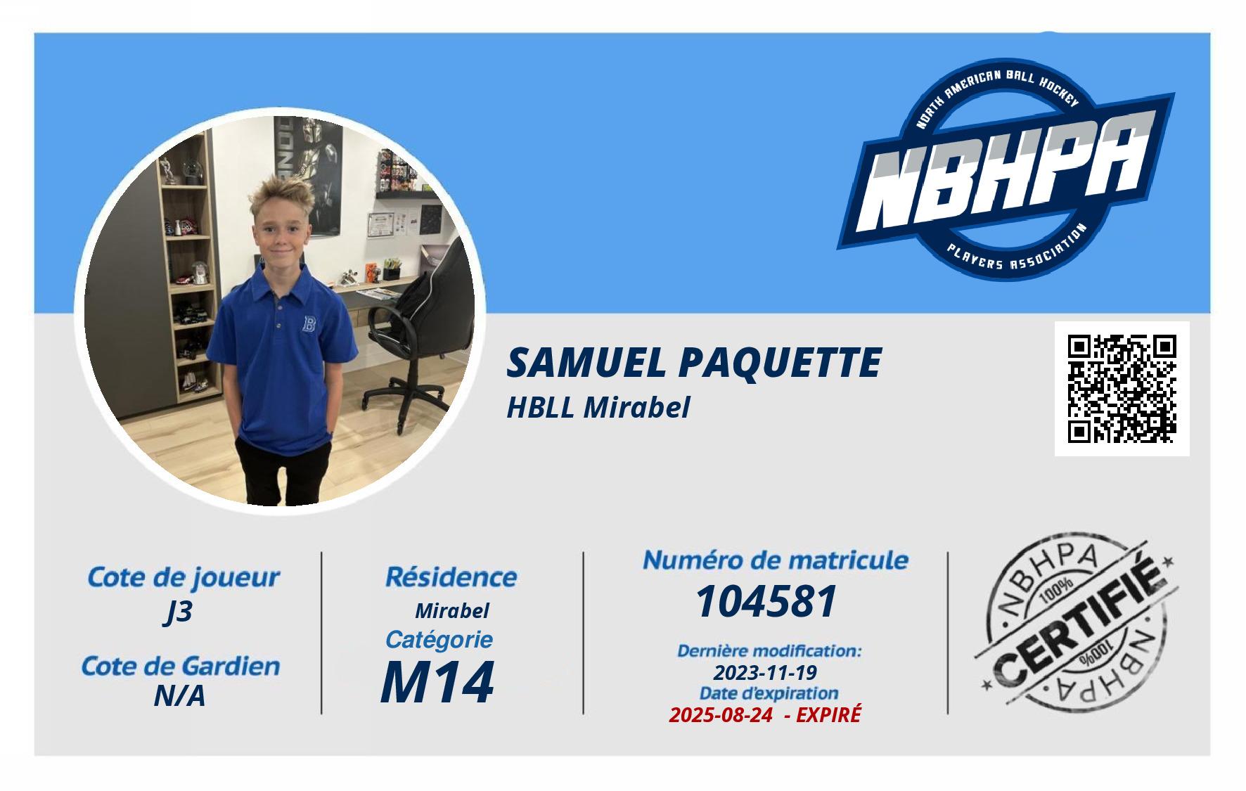 Samuel Paquette