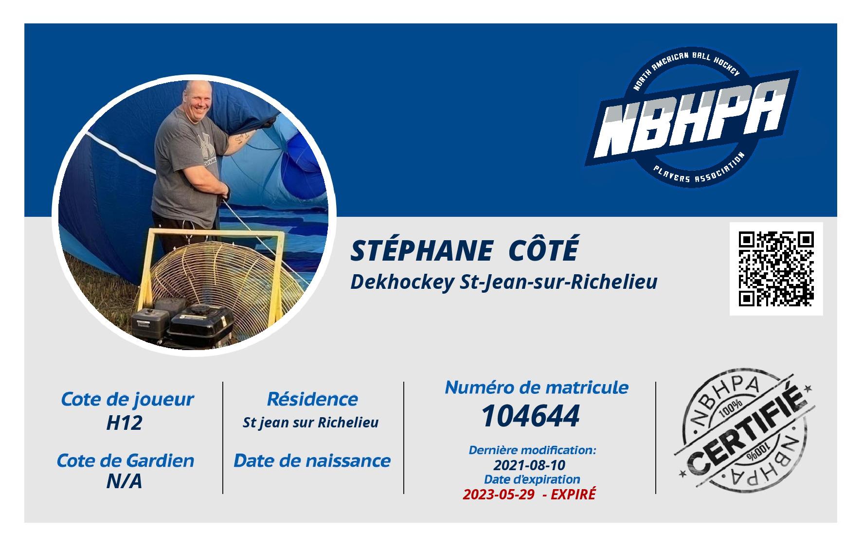 Stéphane  Côté 