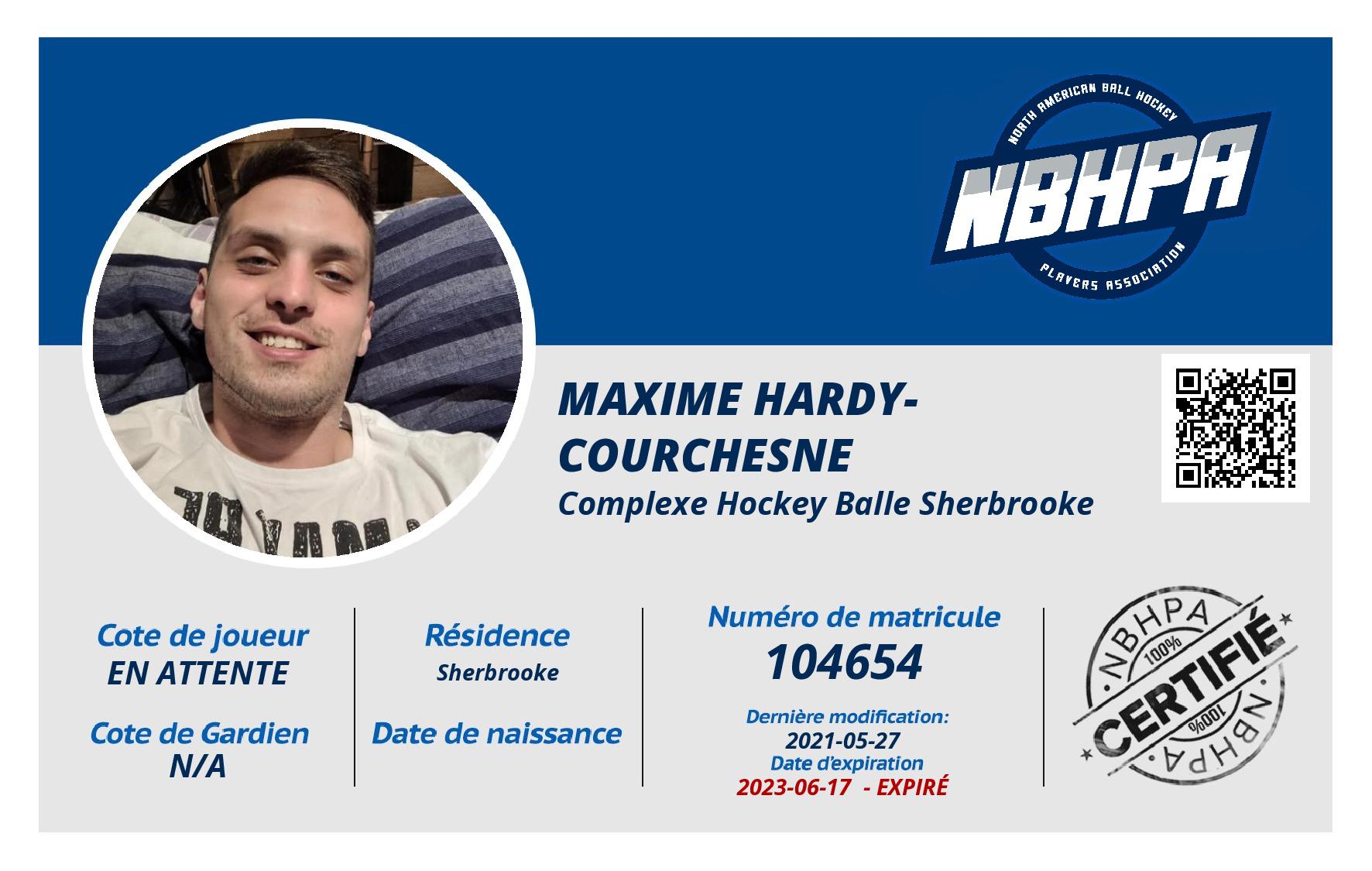 Maxime Hardy-Courchesne