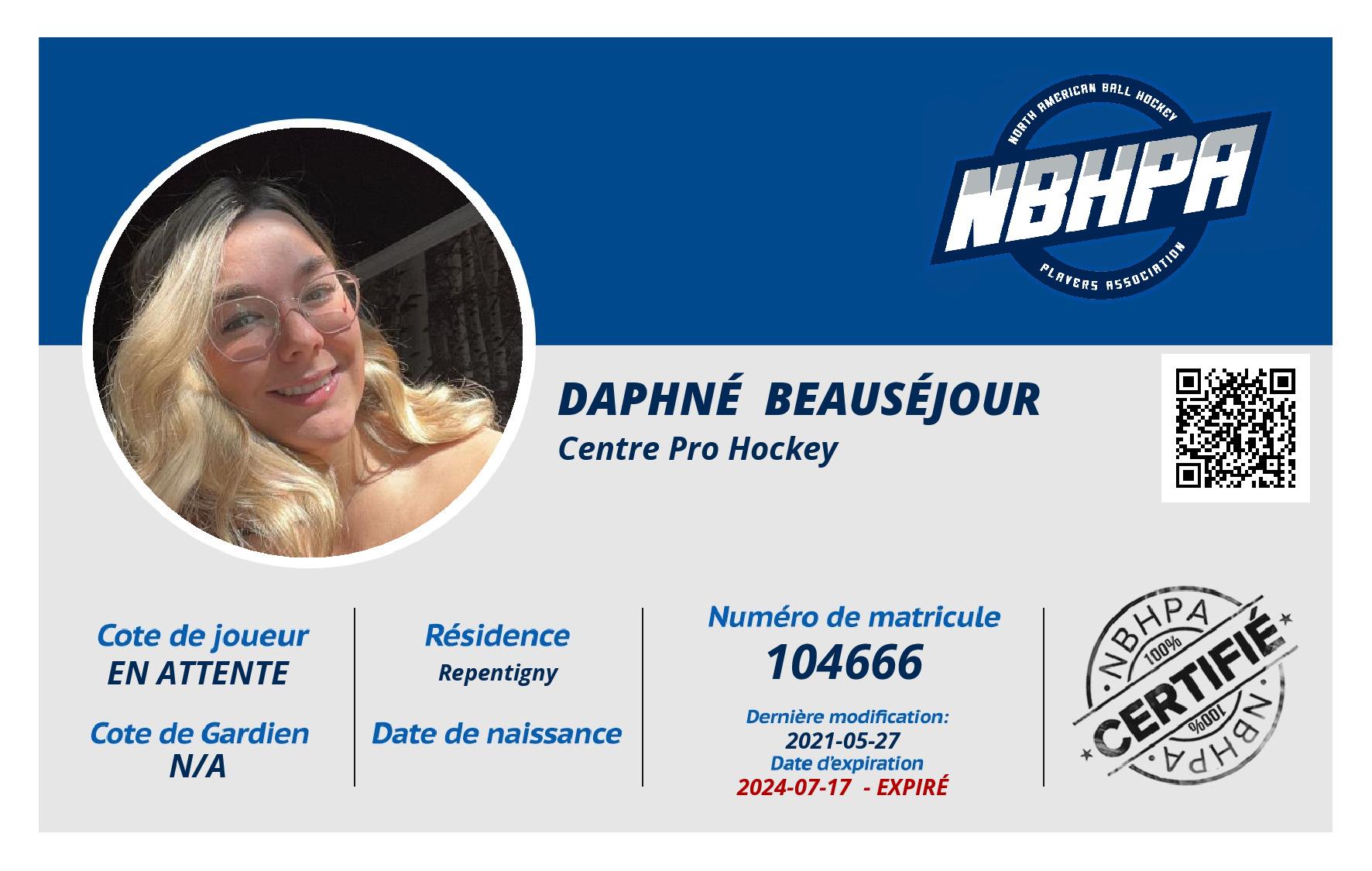 Daphné  Beauséjour