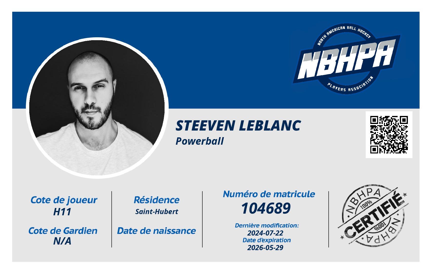 Steeven Leblanc