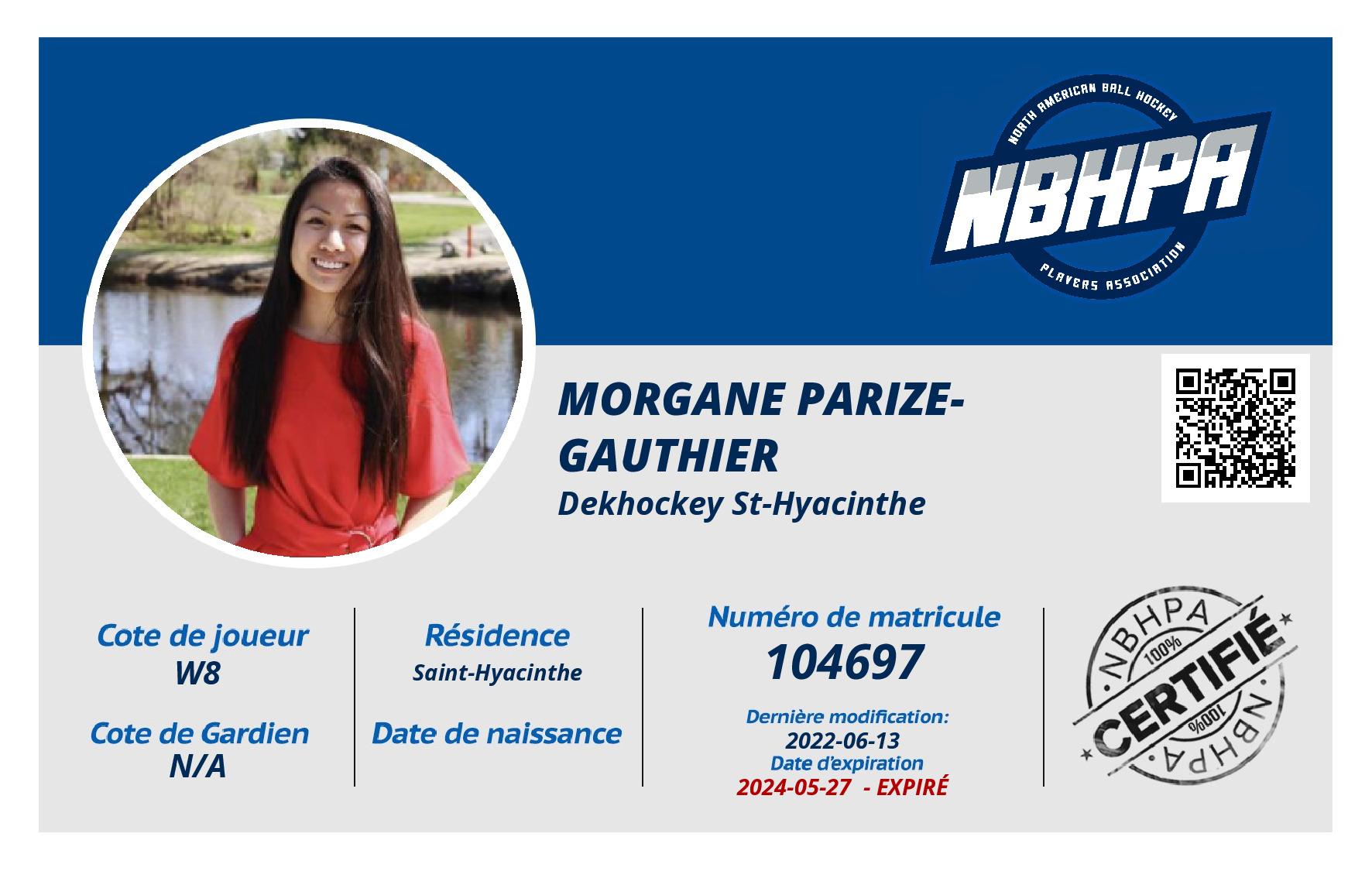 Morgane Parize-Gauthier