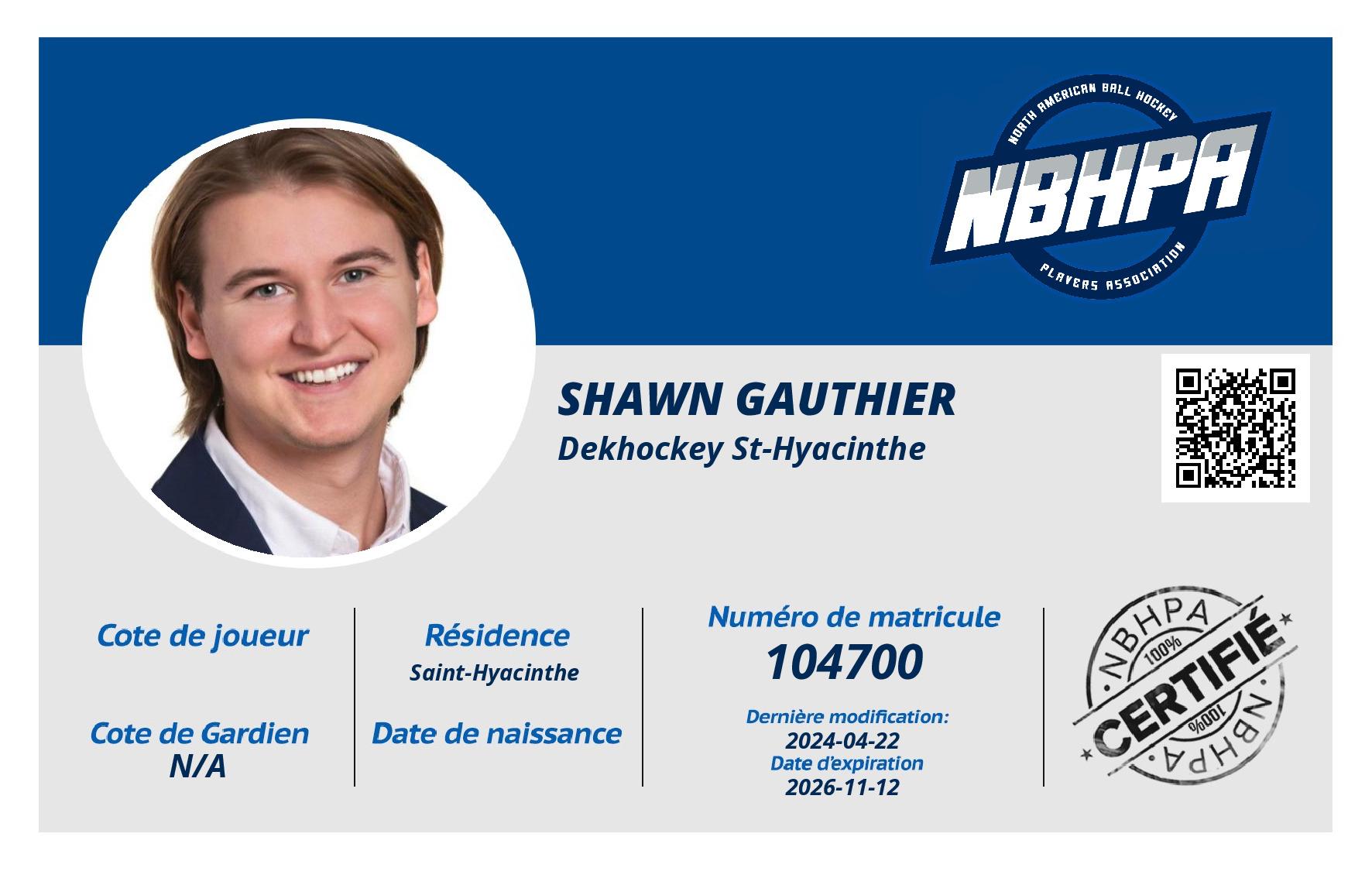 Shawn Gauthier 