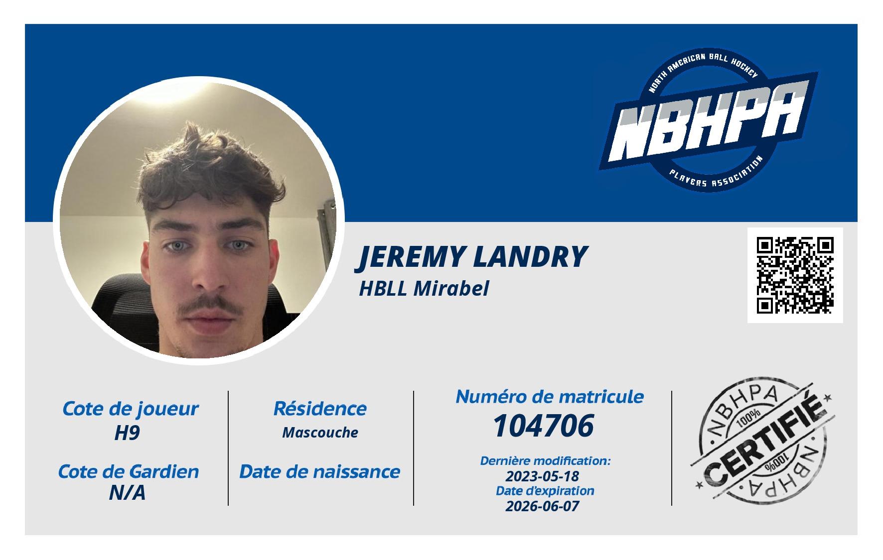 Jeremy Landry