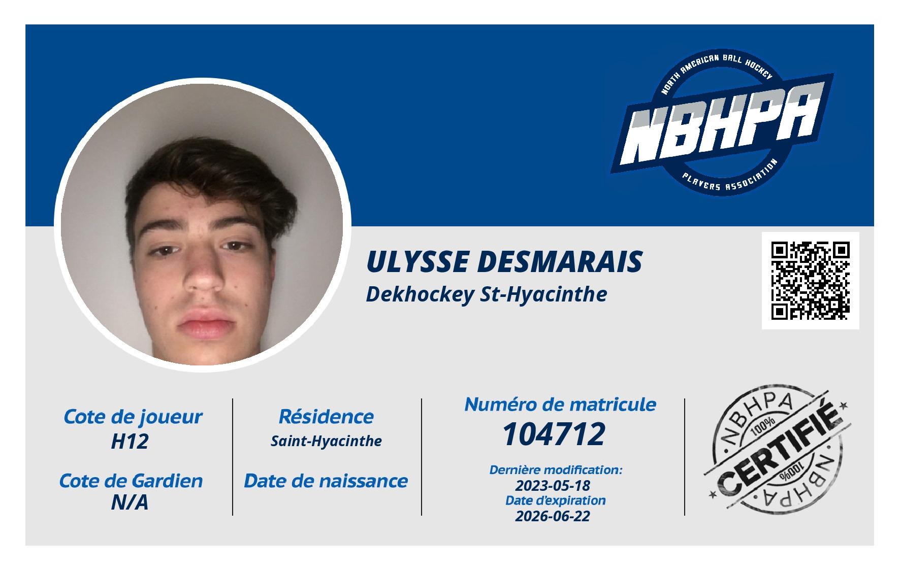 Ulysse Desmarais