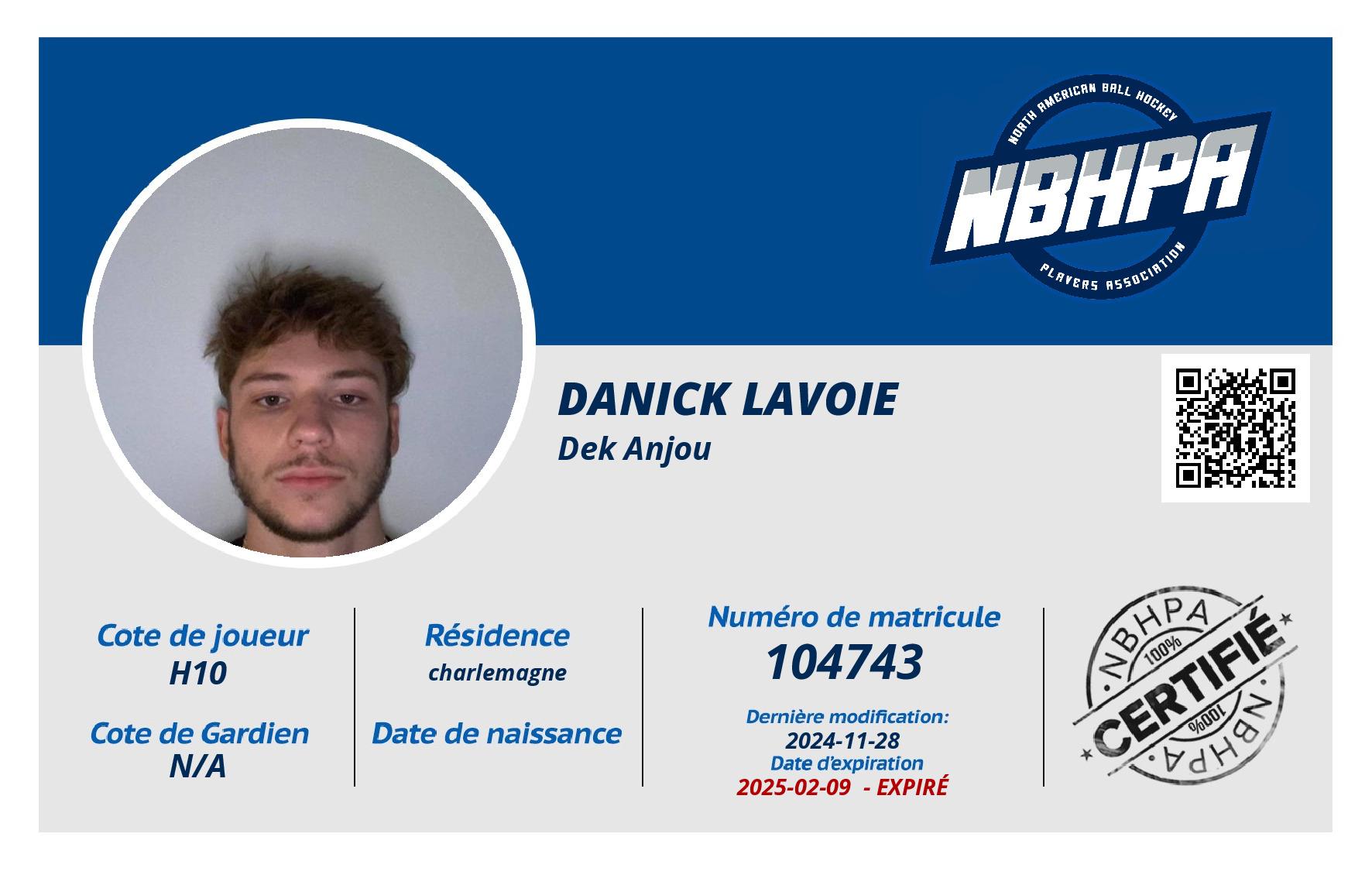 Danick Lavoie