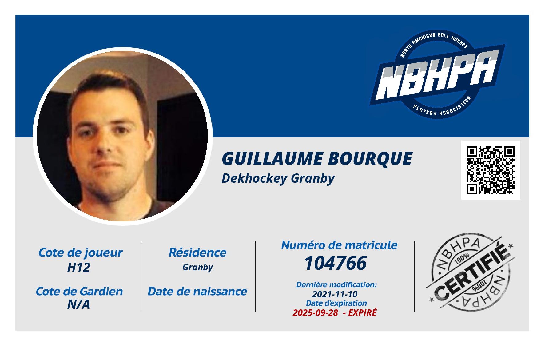 Guillaume Bourque