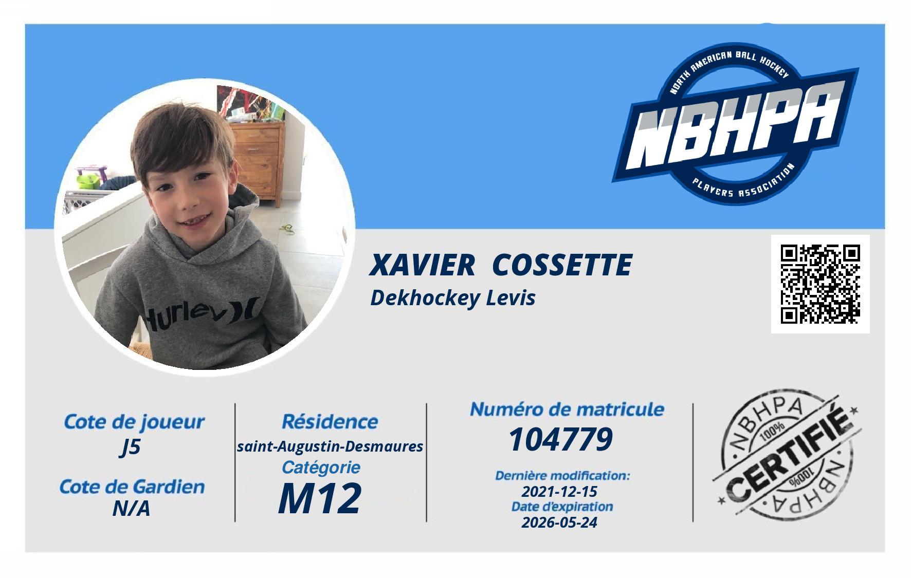 Xavier  Cossette