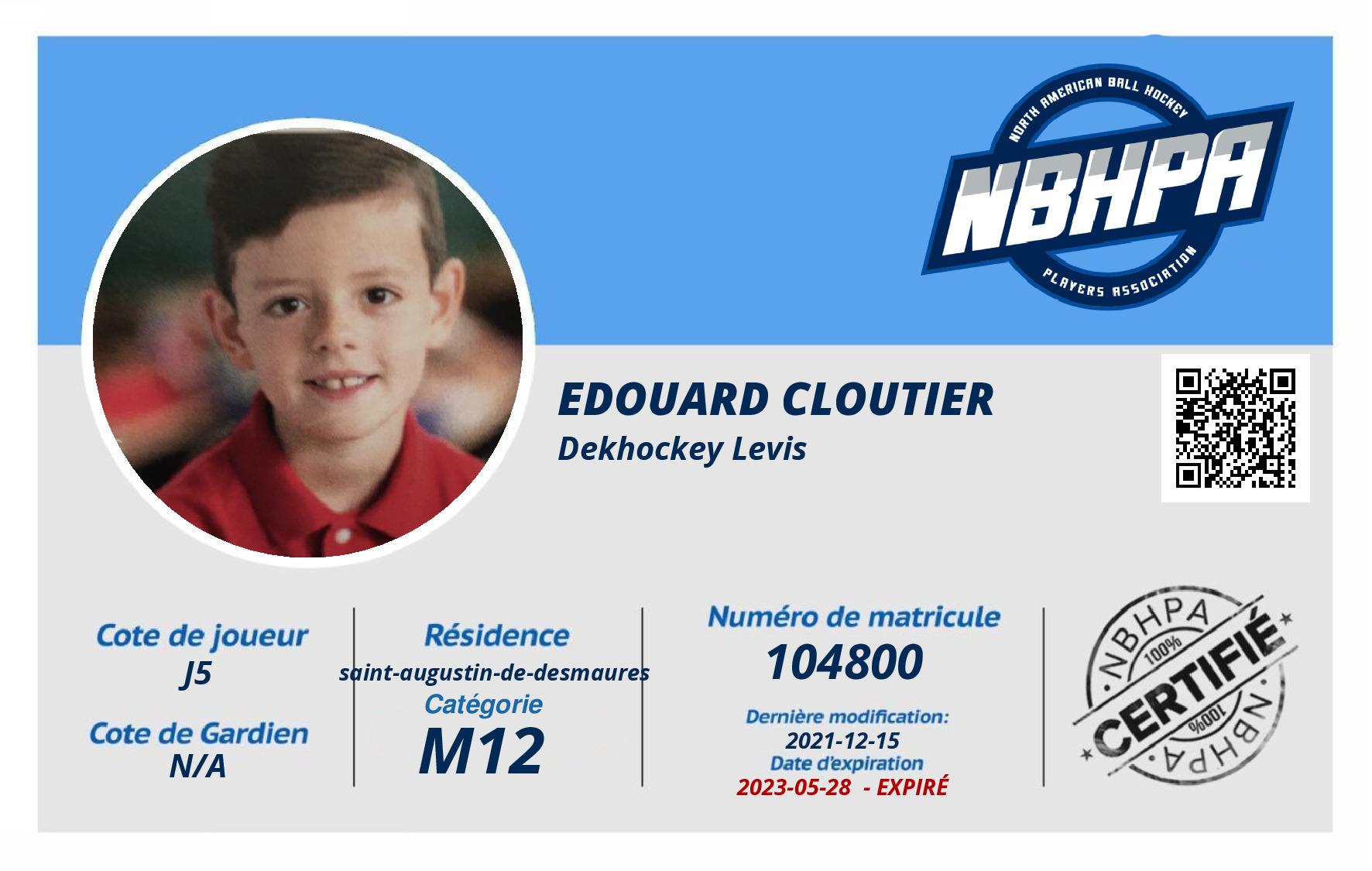Edouard Cloutier