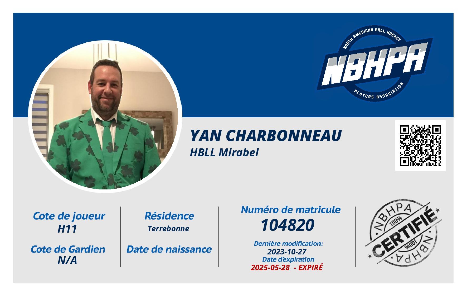 Yan Charbonneau