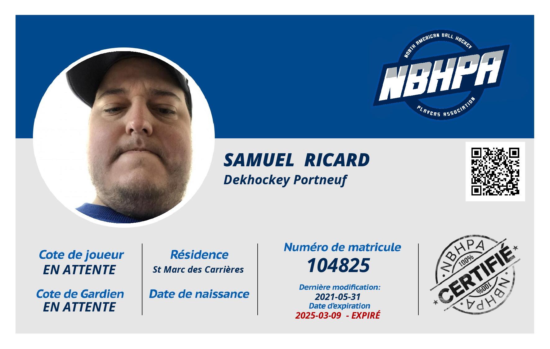 Samuel  Ricard