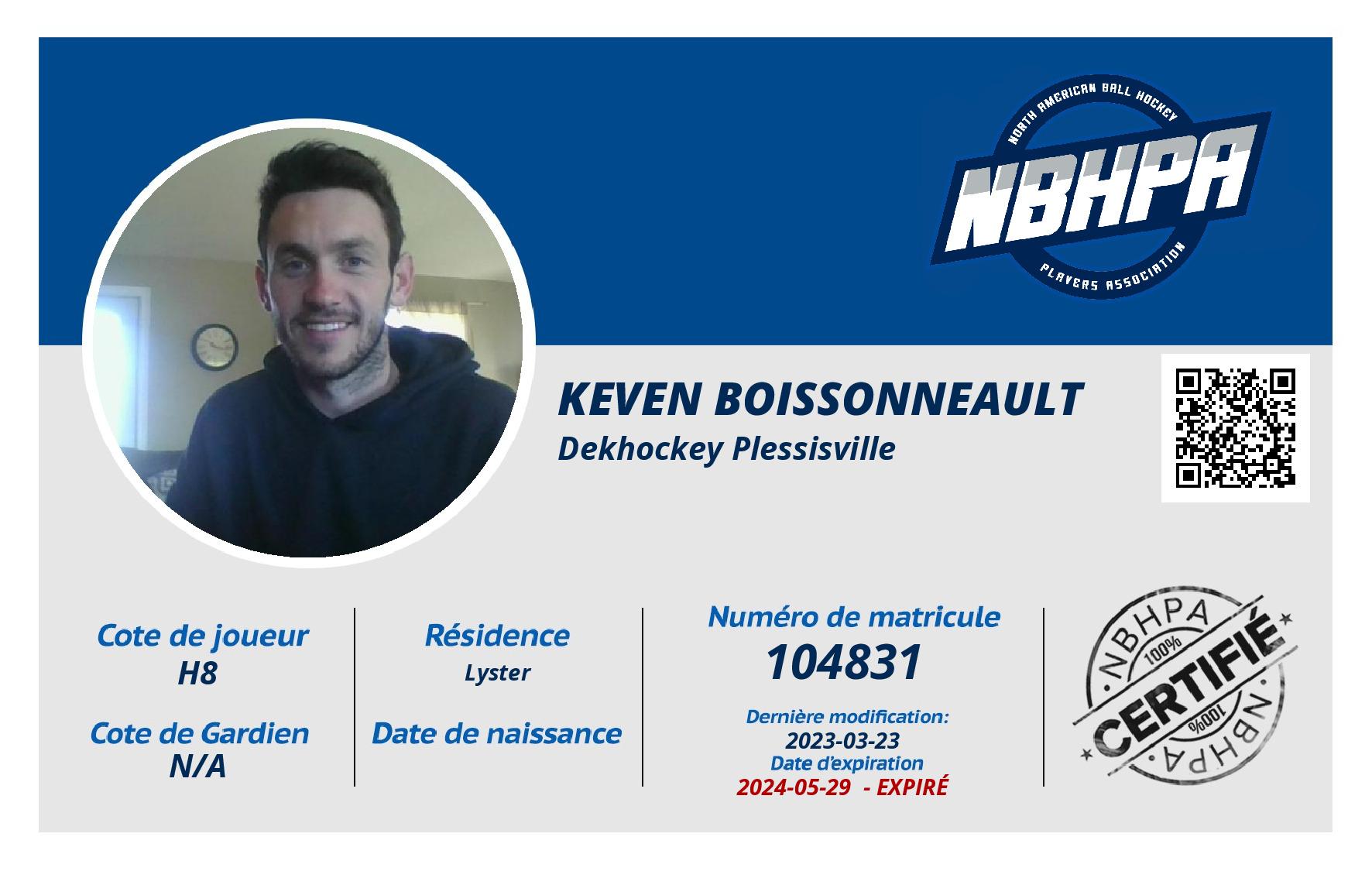 Keven Boissonneault