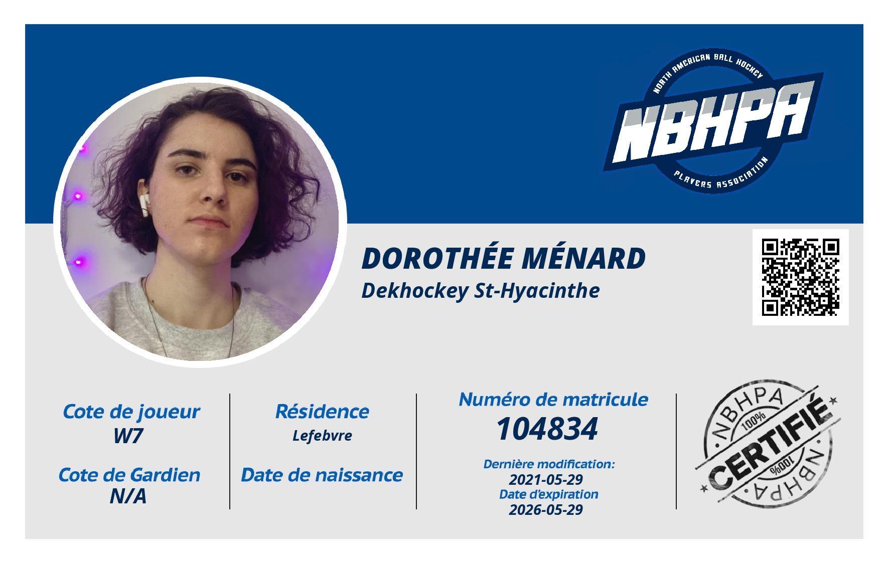 Dorothée Ménard