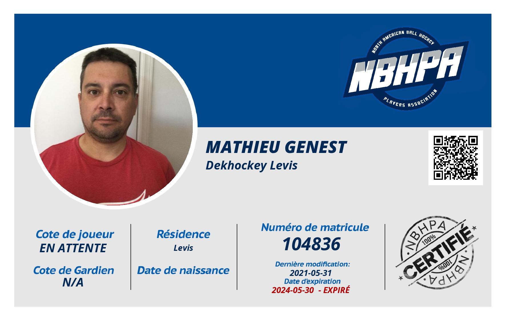 Mathieu Genest