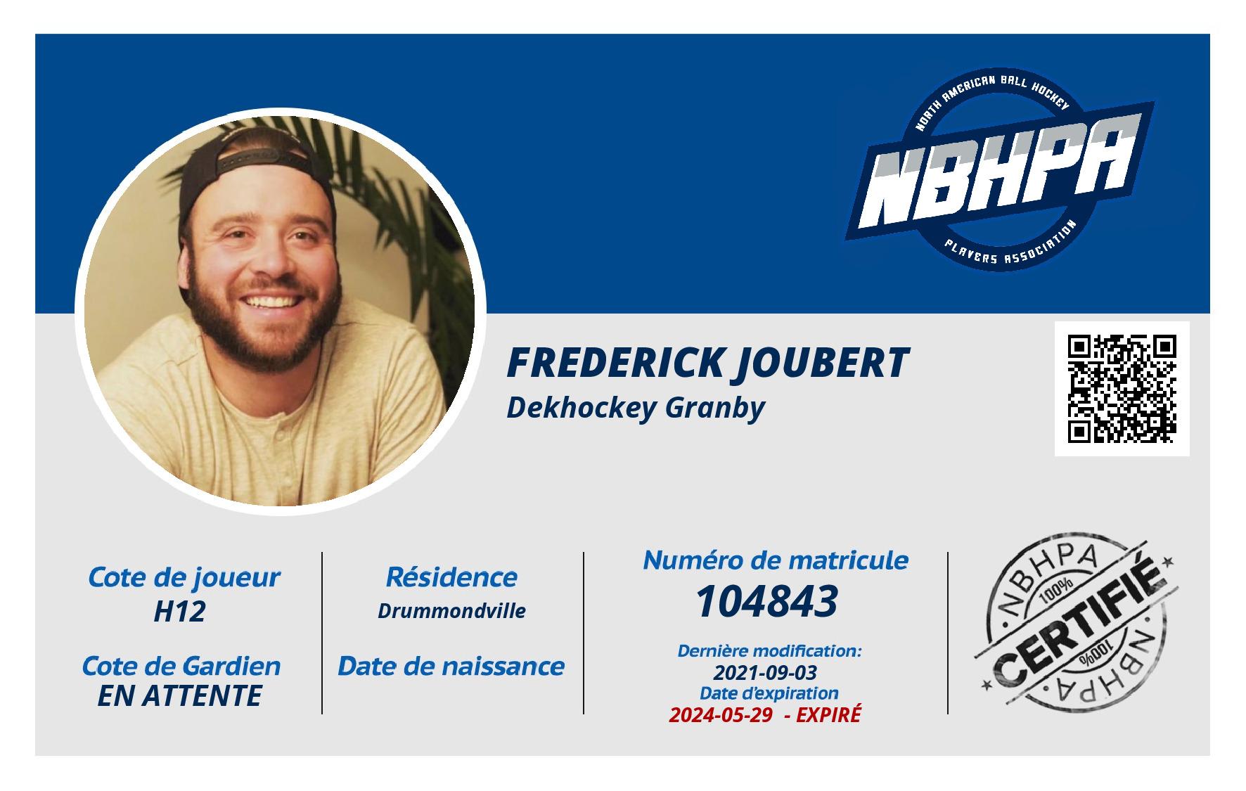 Frederick Joubert