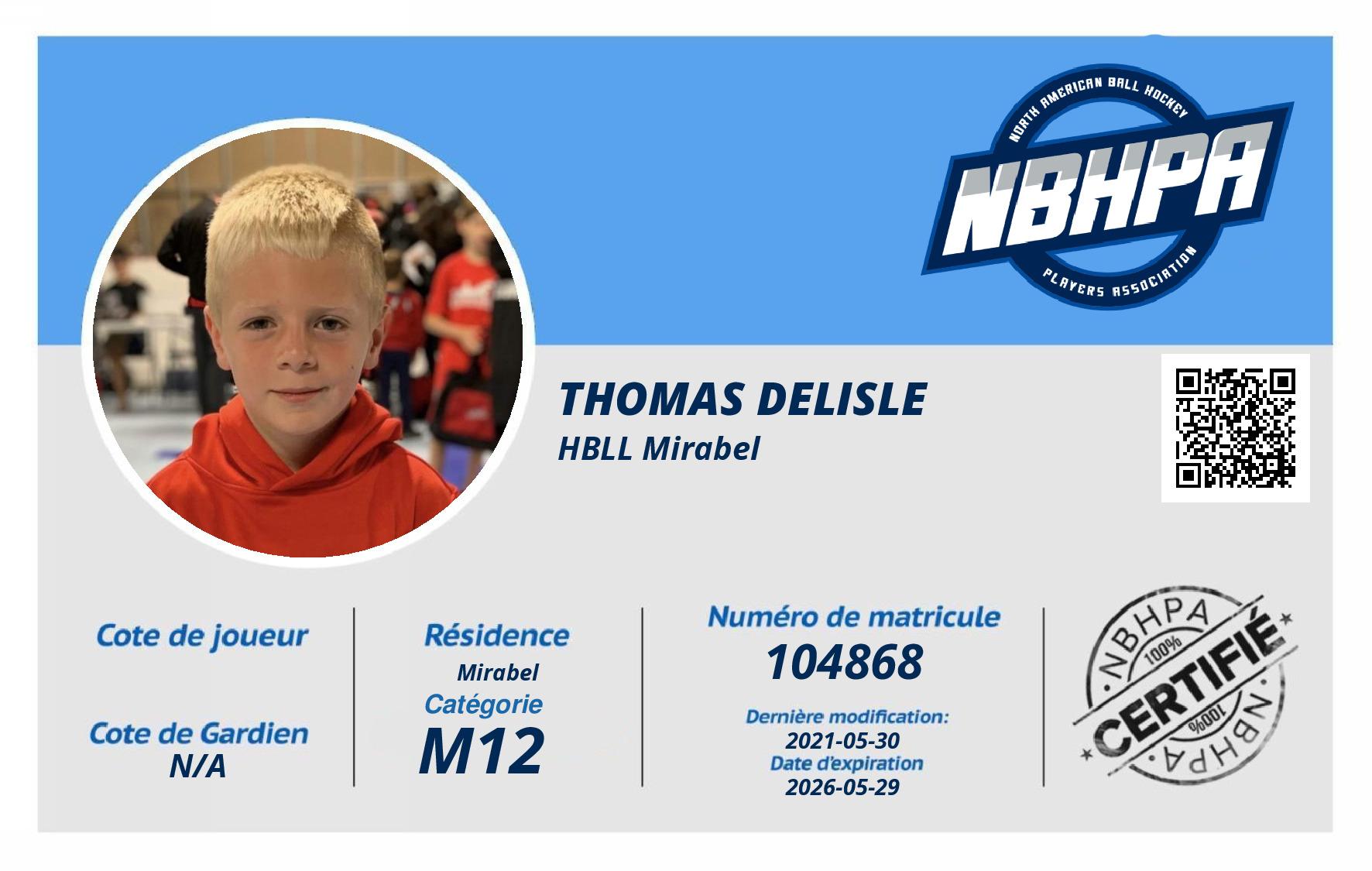 Thomas Delisle 