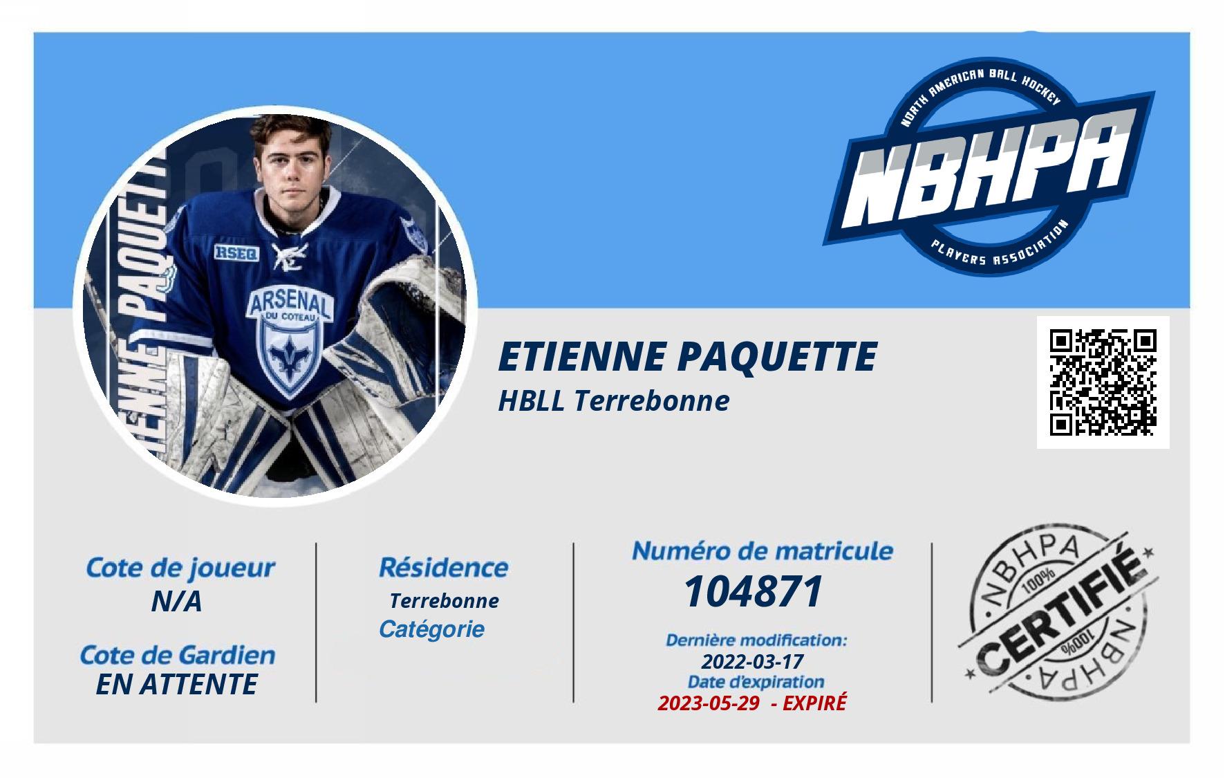 Etienne Paquette