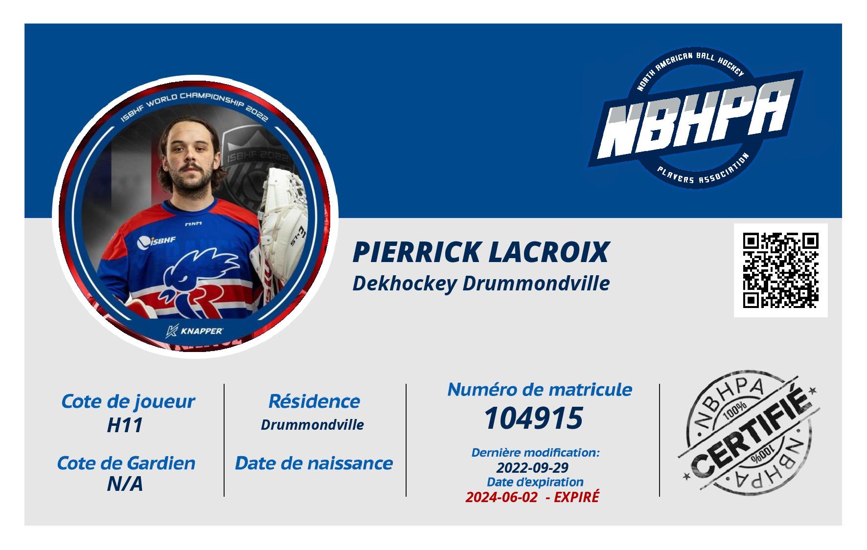 Pierrick Lacroix