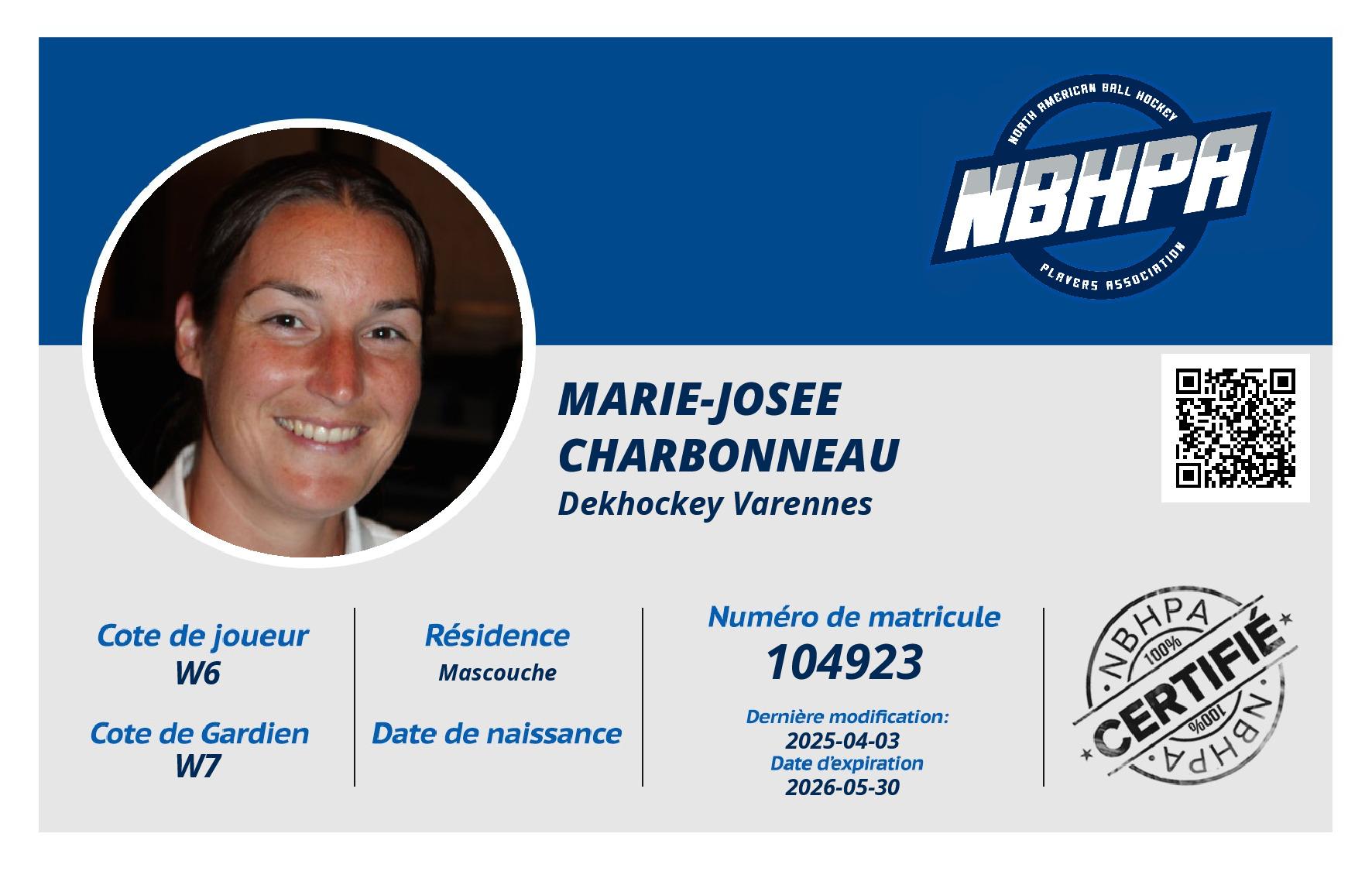 Marie-Josee Charbonneau