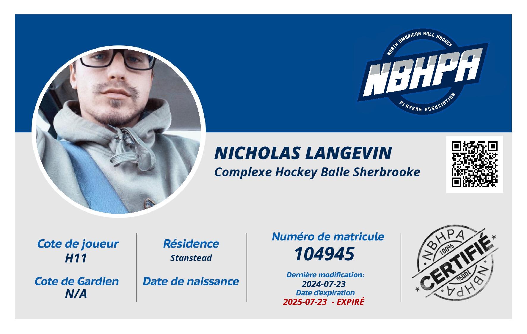 Nicholas Langevin