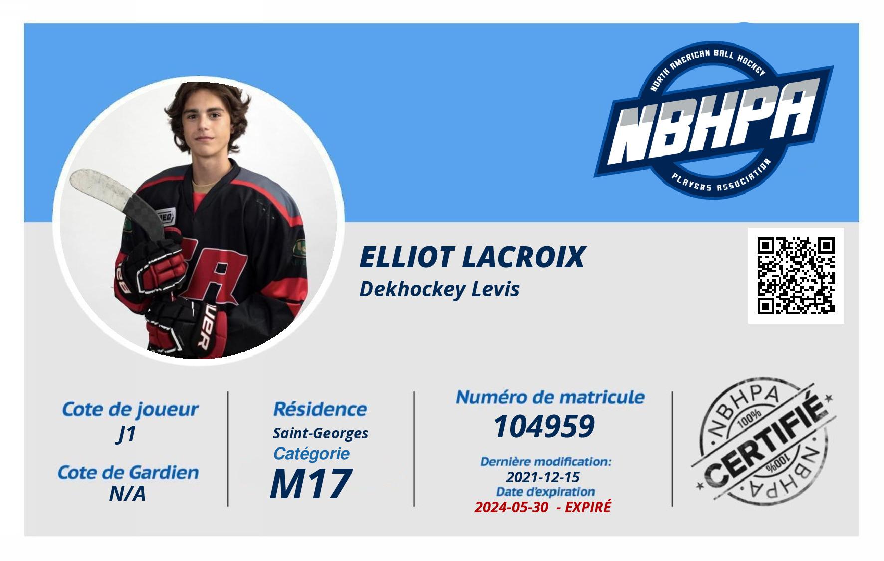 Elliot Lacroix