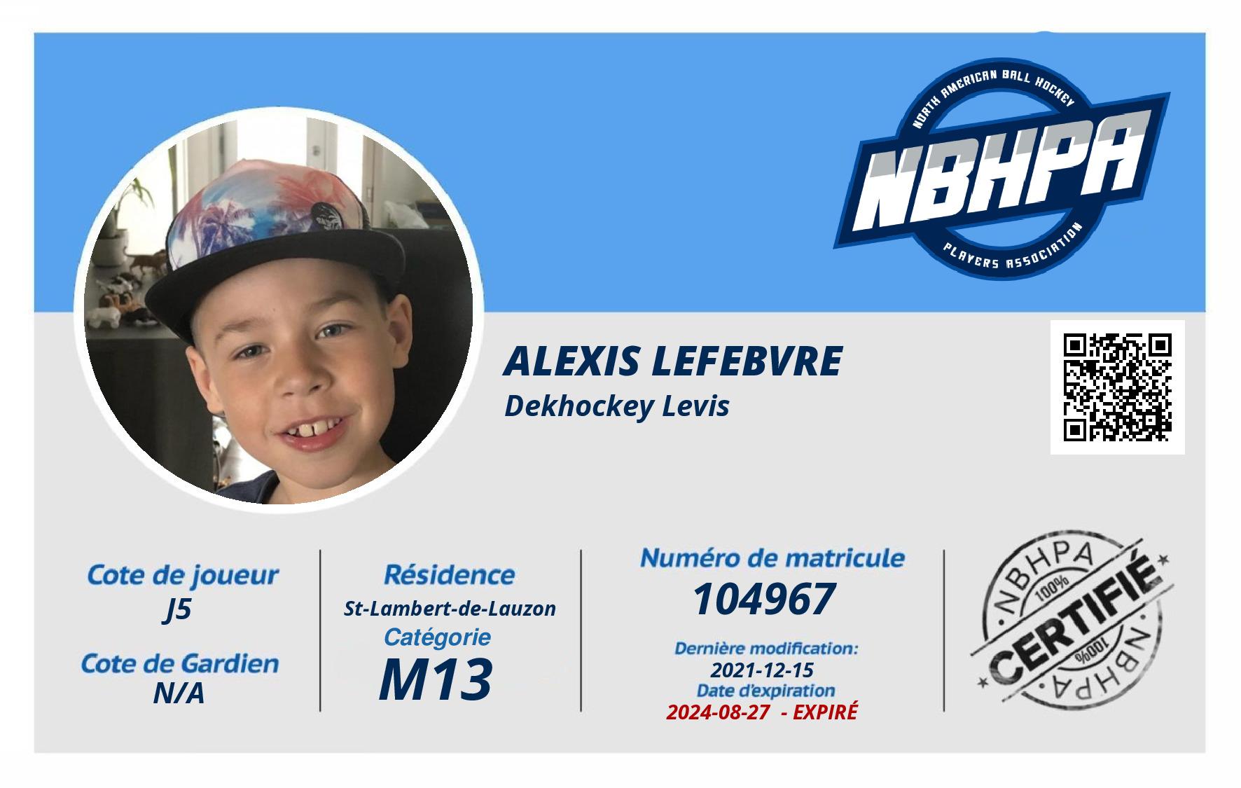 Alexis Lefebvre