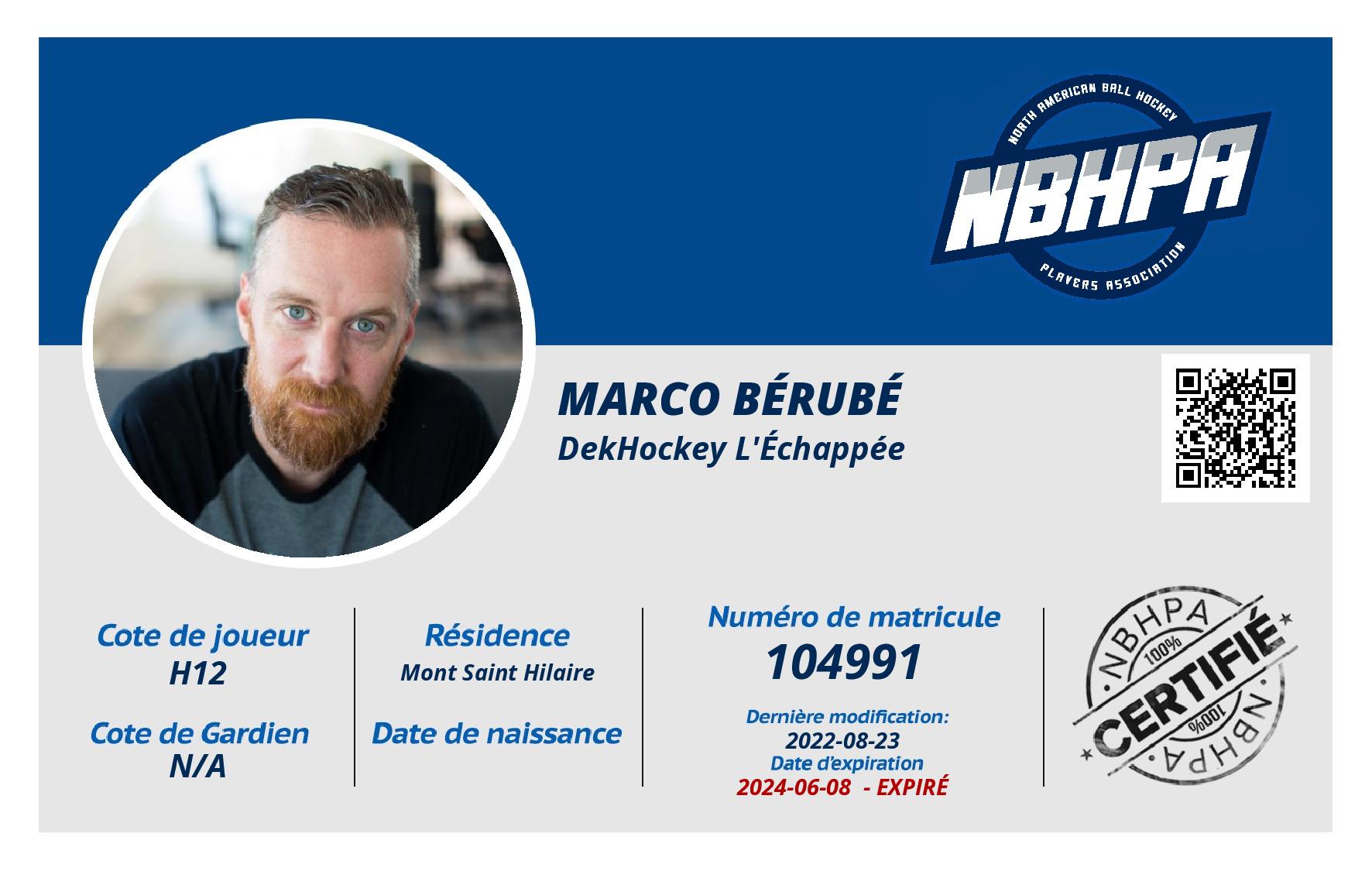 Marco Bérubé