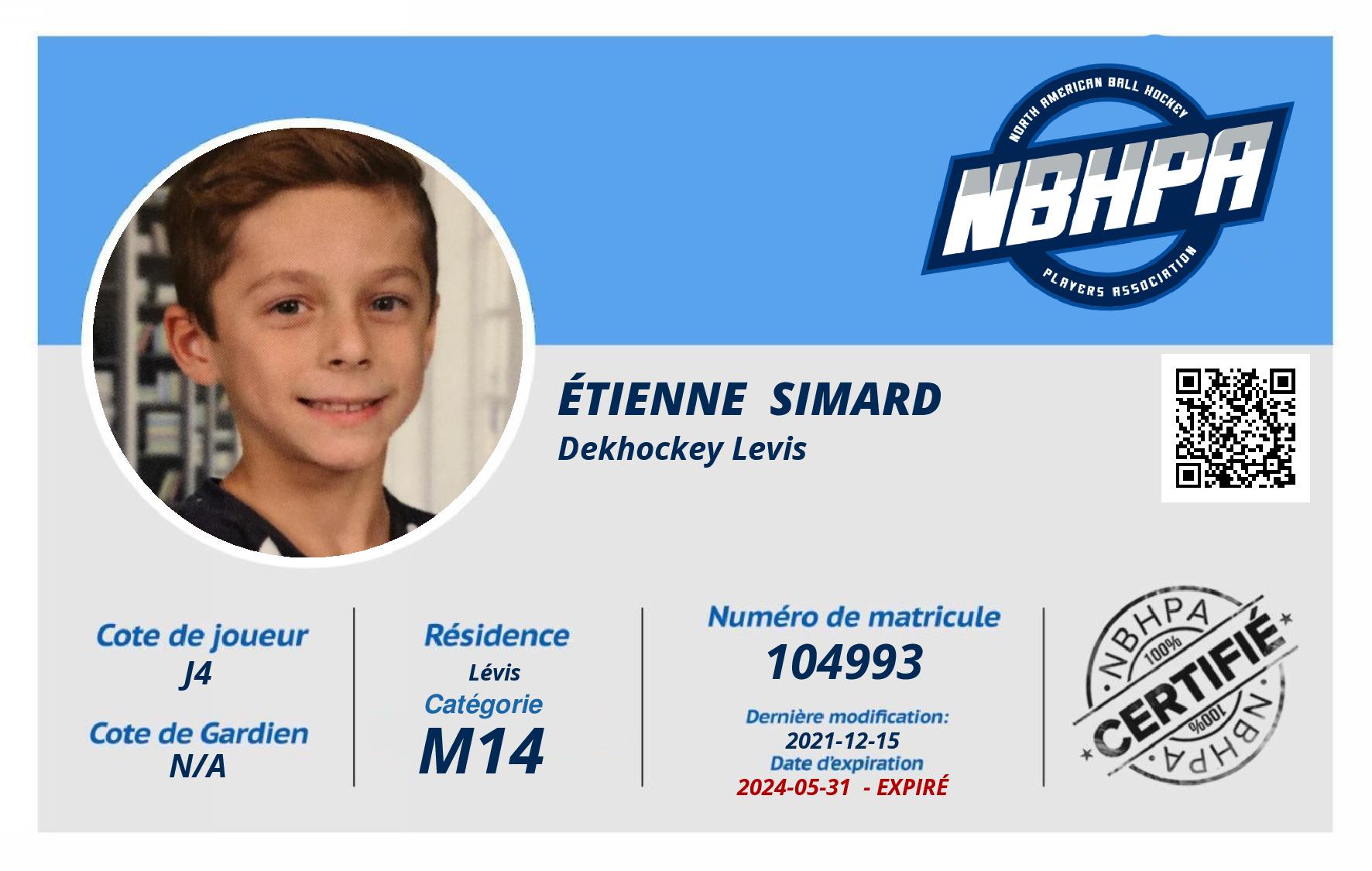 Étienne  Simard