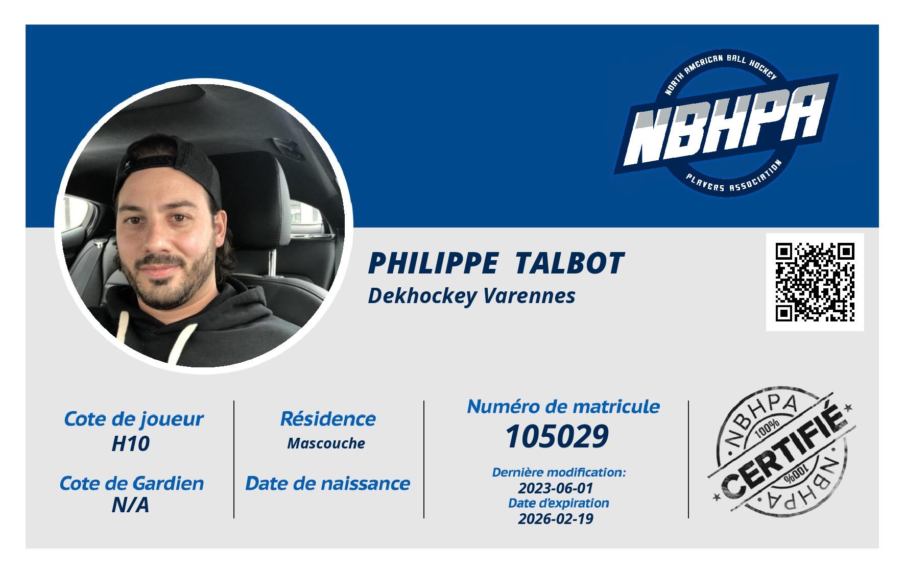 Philippe  Talbot