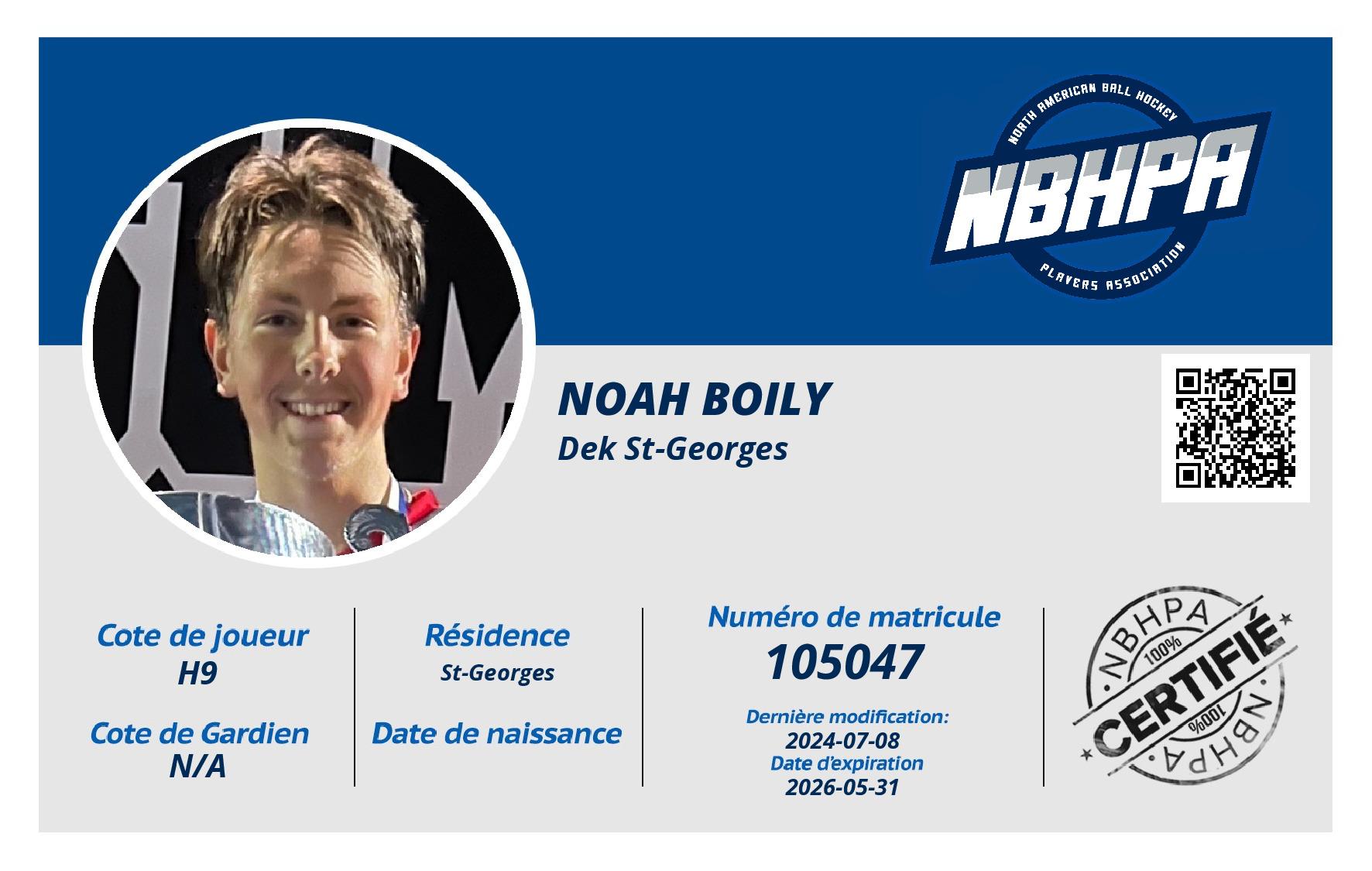 Noah Boily