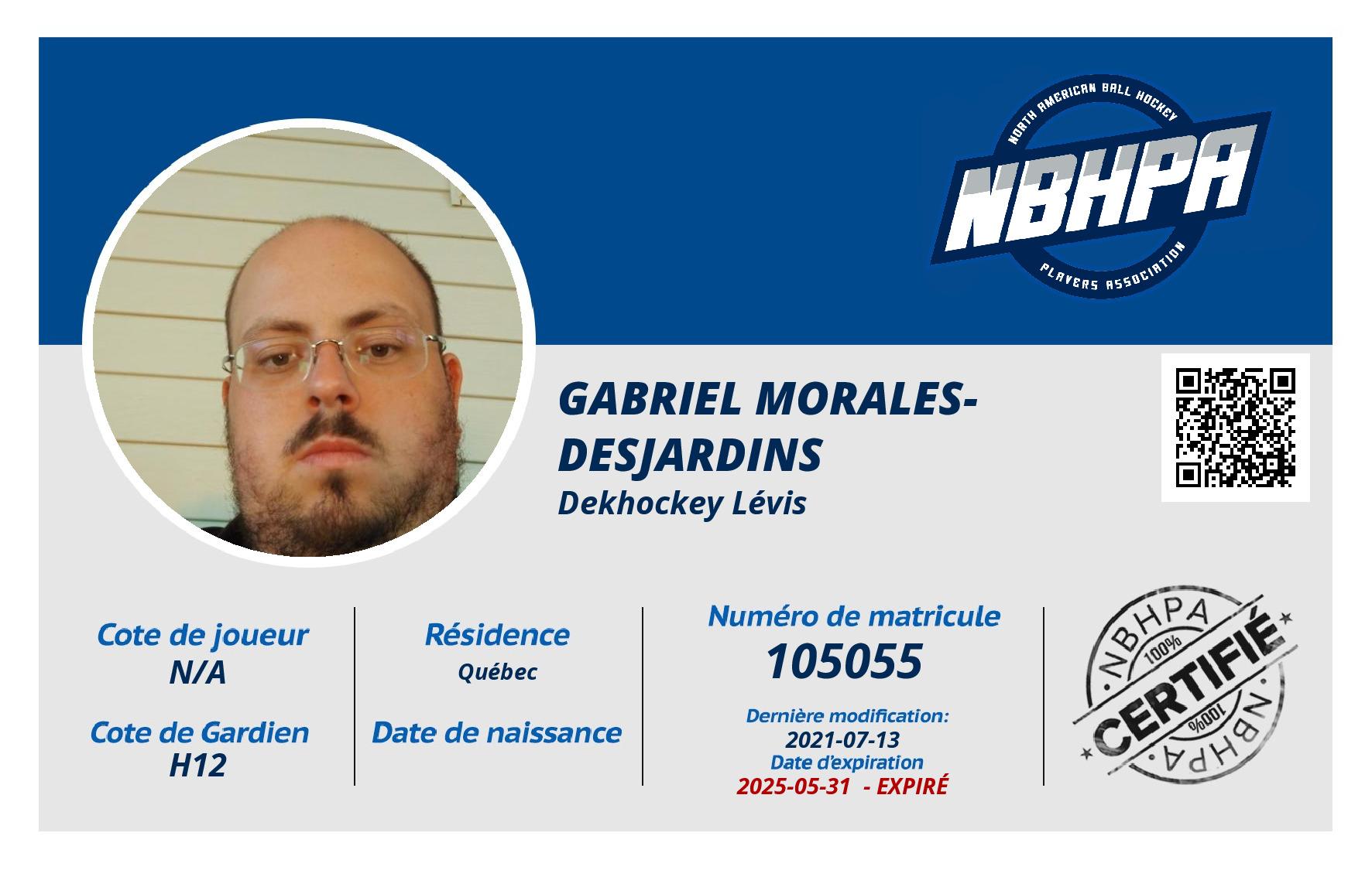 Gabriel Morales-Desjardins