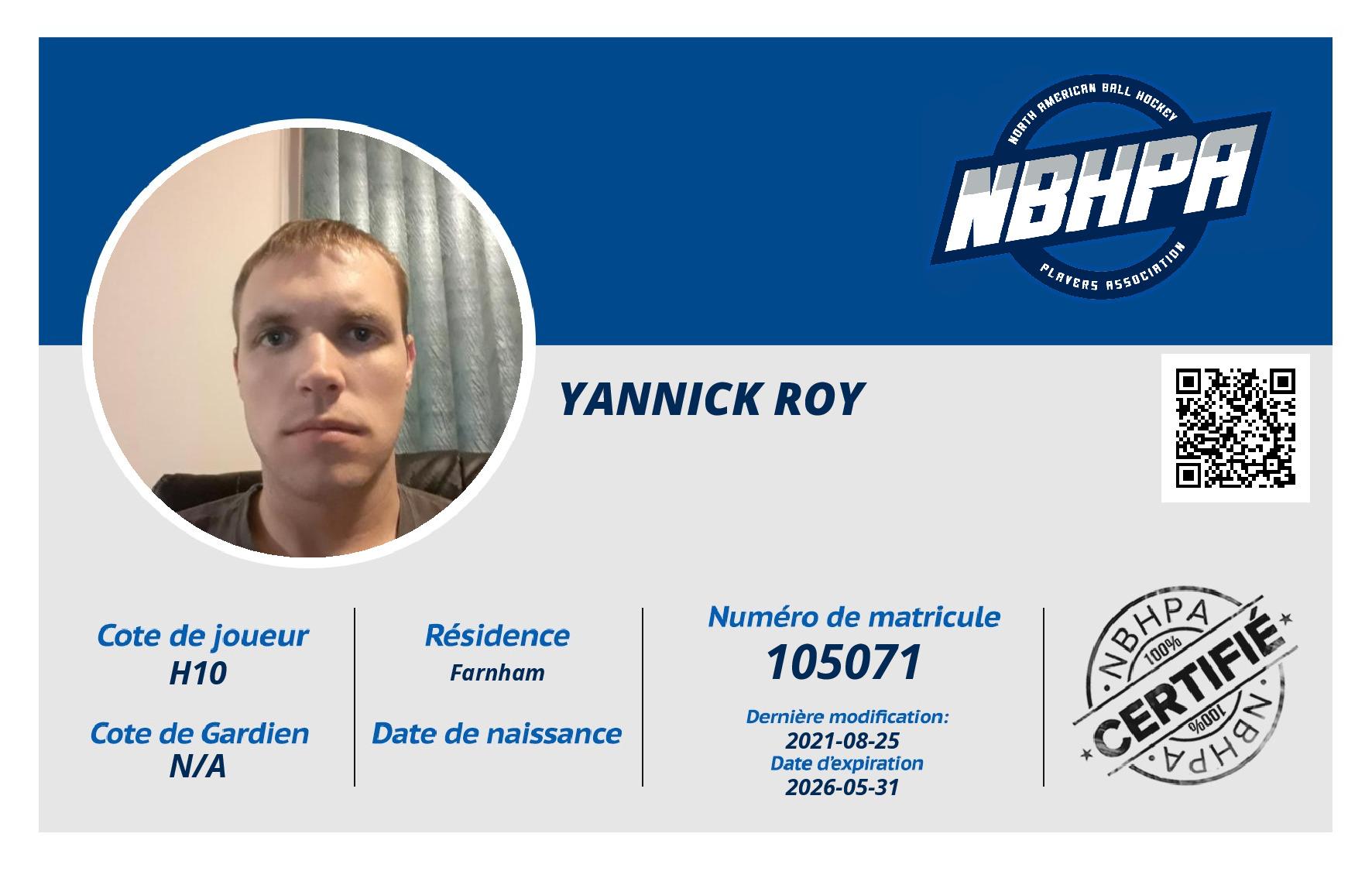 Yannick Roy